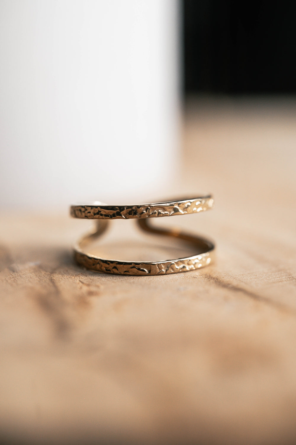 Bodrum | Bague en acier inoxydable | Doré