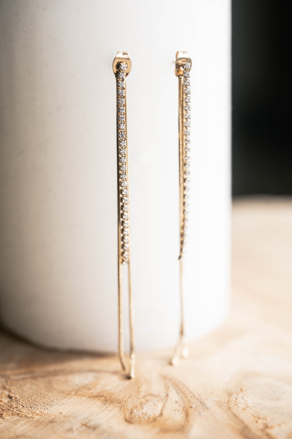 Dallas | Boucles d'oreilles en acier inoxydable | Doré