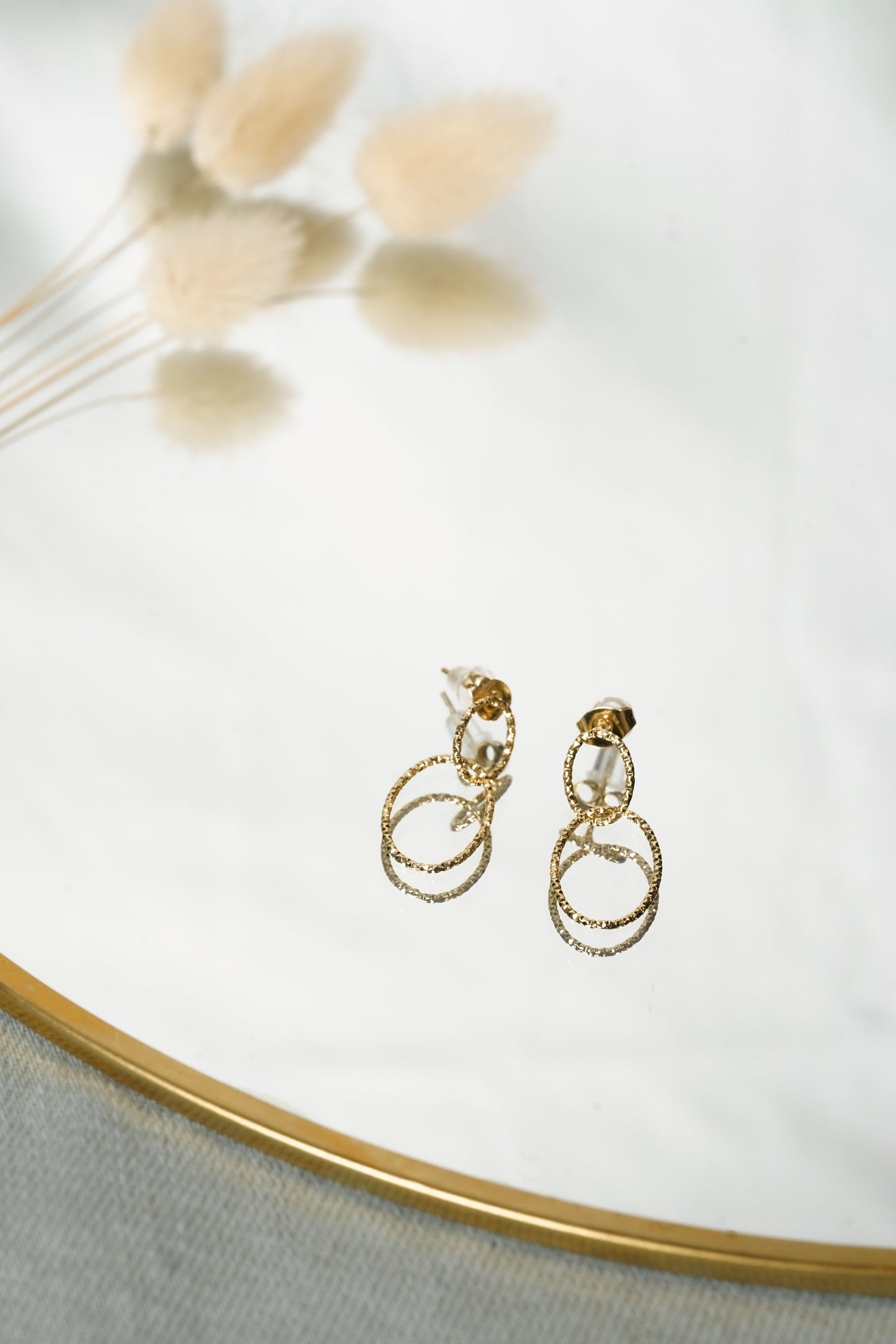 Boucles d'oreilles acier inoxydable - Cali