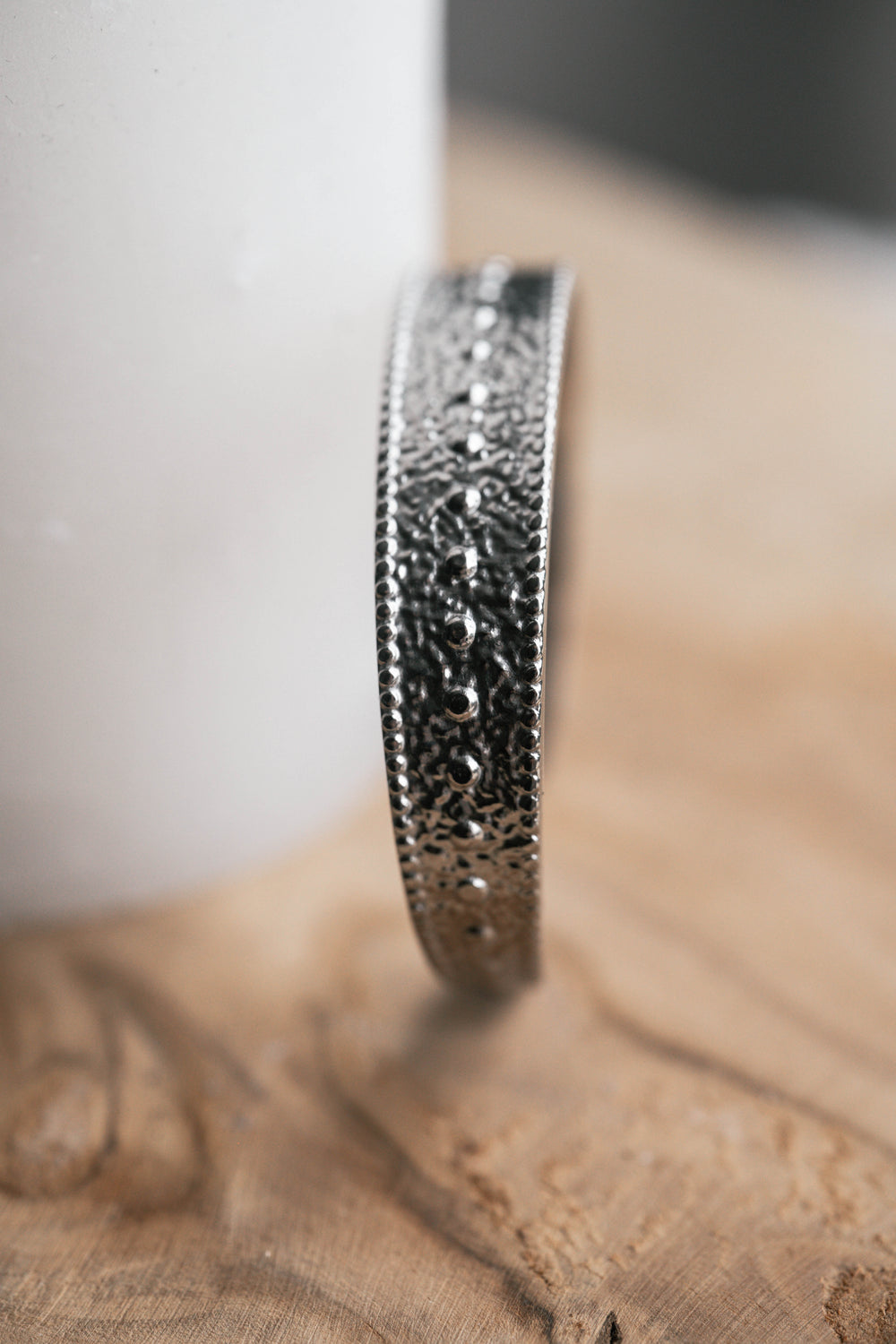 Kampala | Bracelet / jonc en acier inoxydable | Argenté