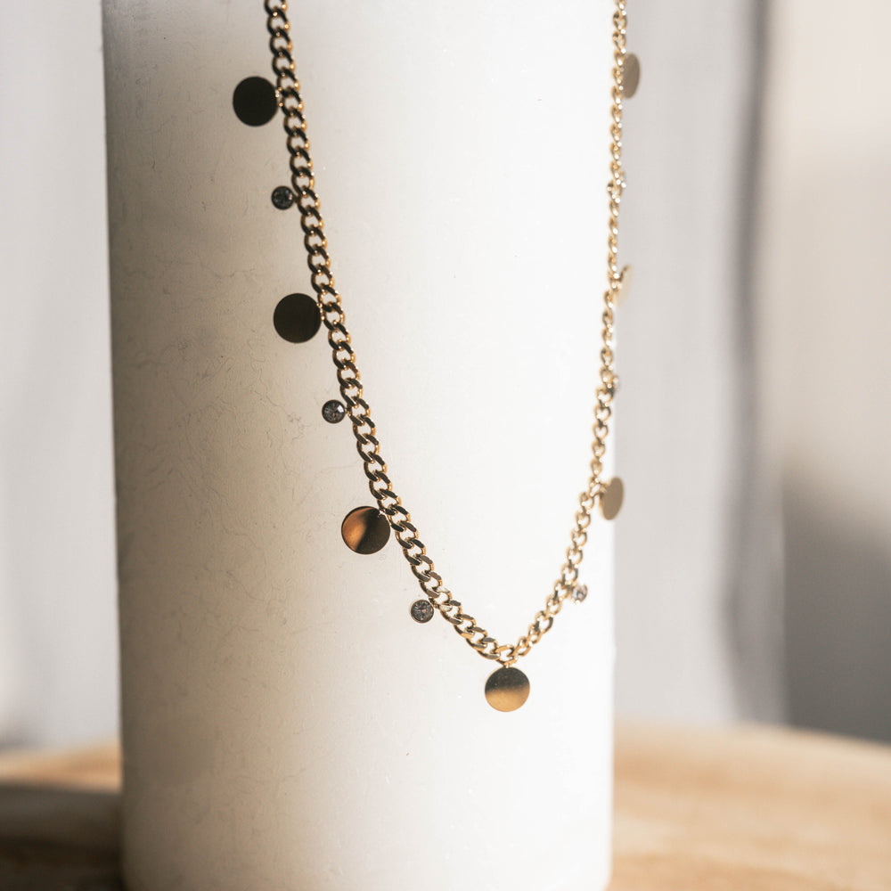 Erevan | Collier en acier inoxydable | Doré