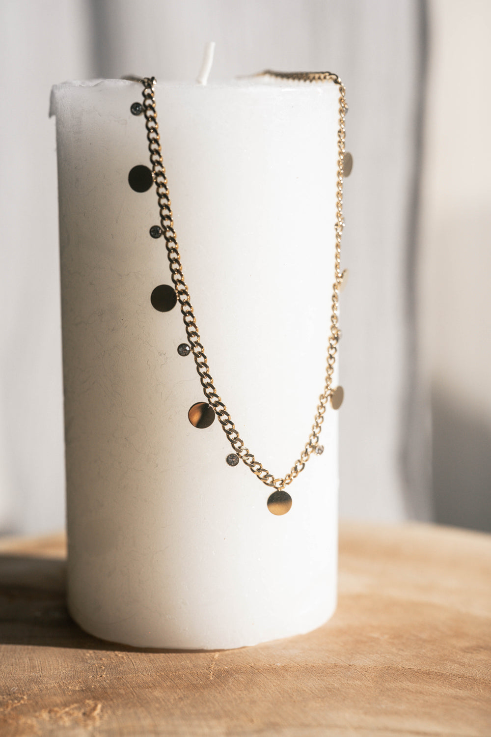 Erevan | Collier en acier inoxydable | Doré