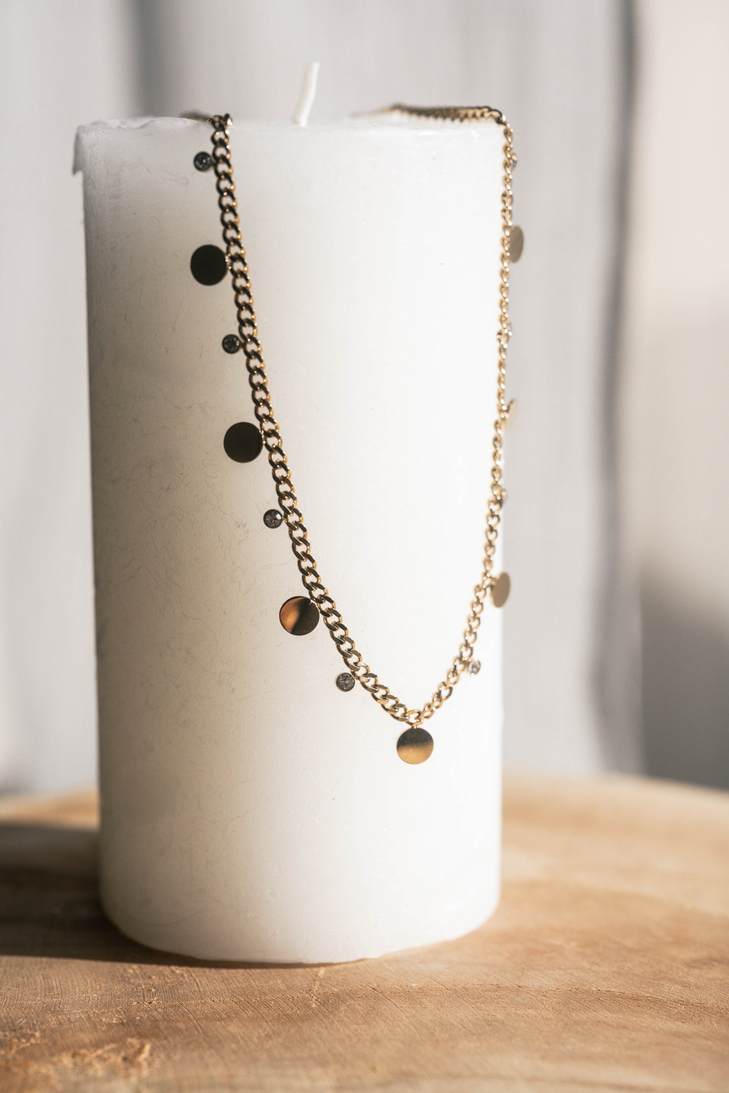 Erevan | Collier en acier inoxydable | Doré