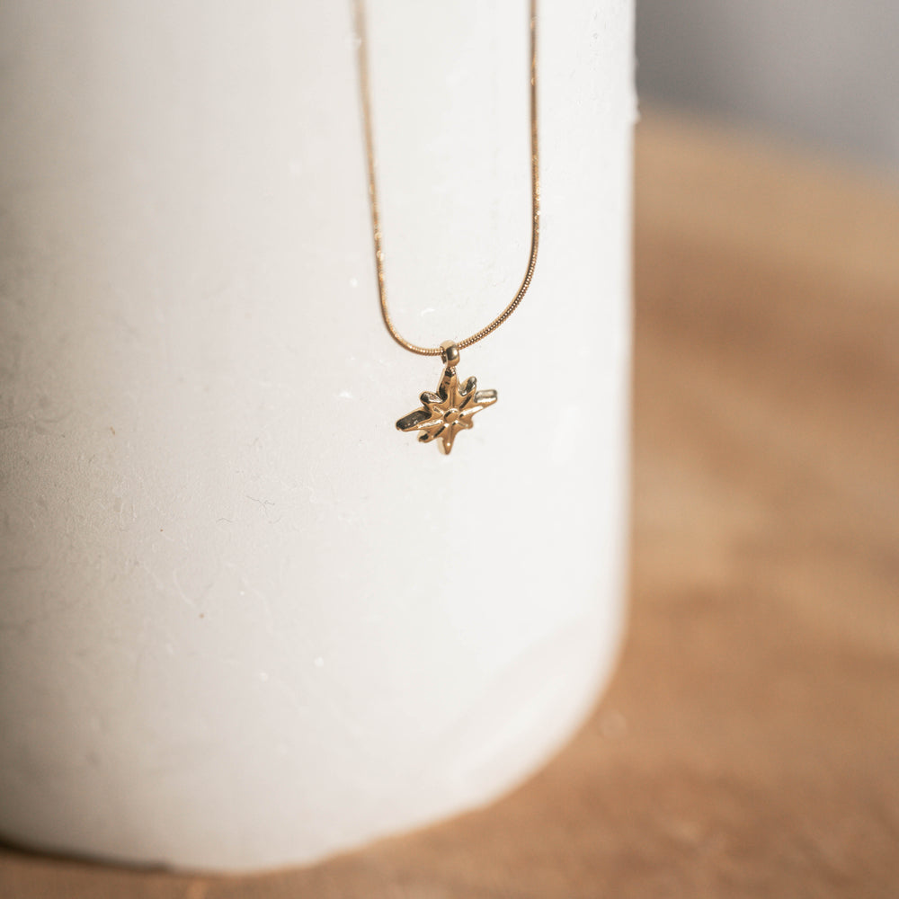 
                      
                        Sirius | Collier en acier inoxydable | Doré
                      
                    