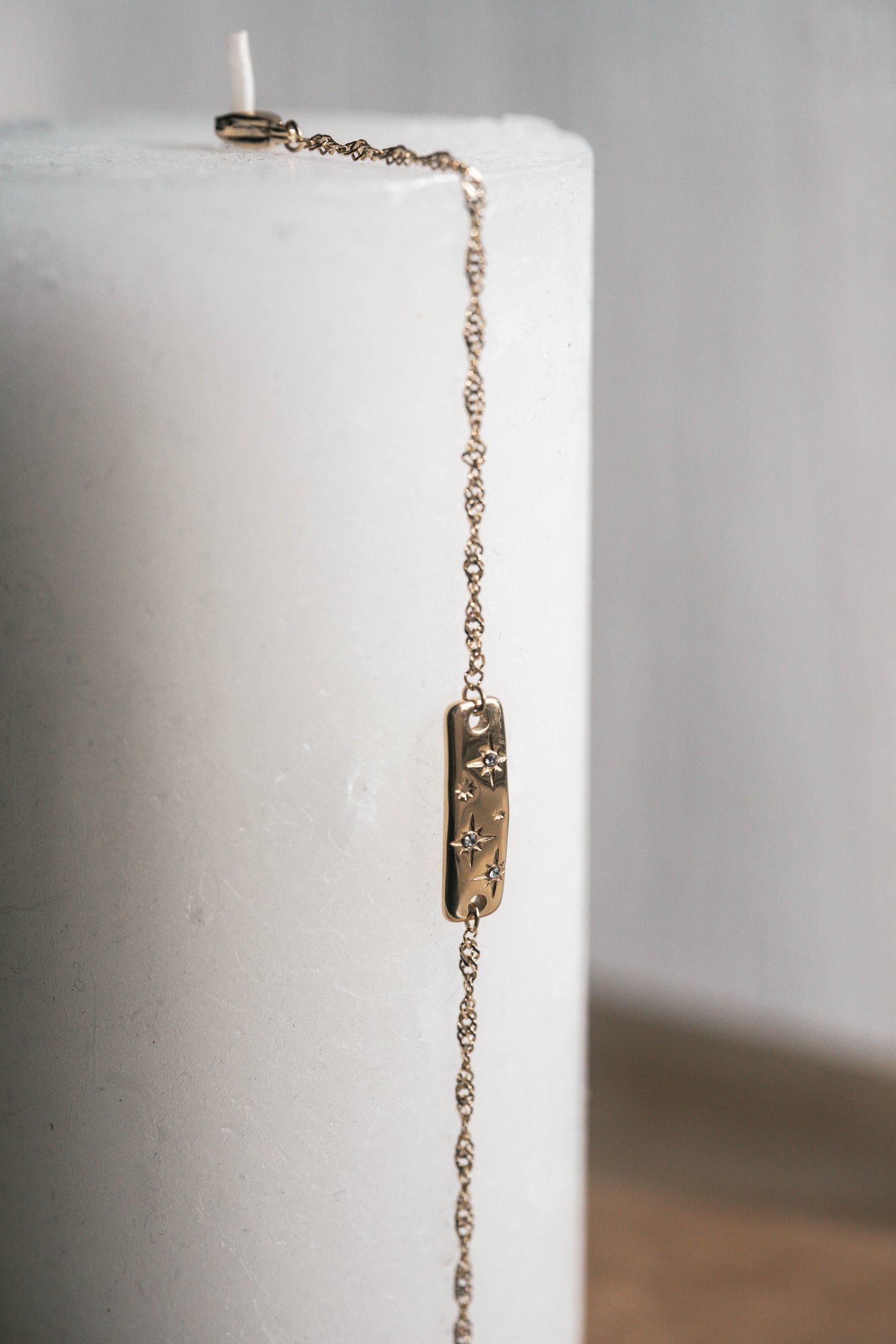 Dublin | Bracelet en acier inoxydable | Doré