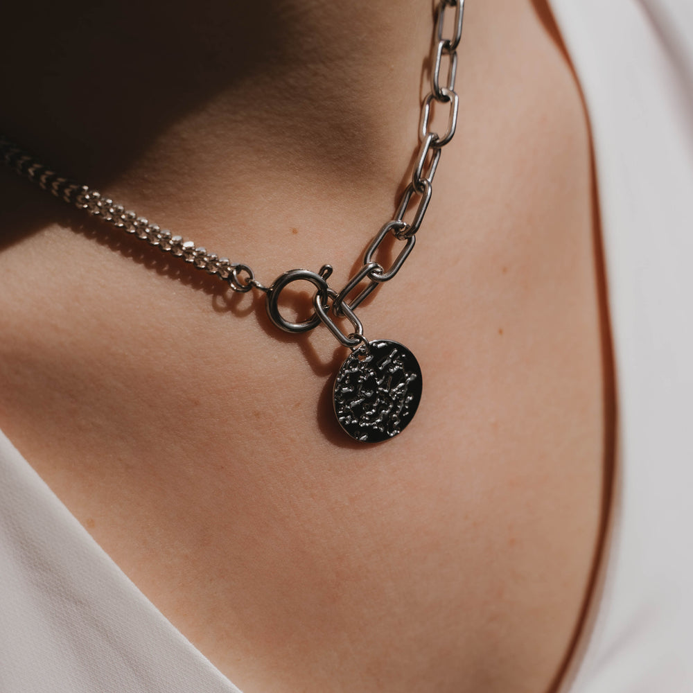 Oslo | Collier en acier inoxydable | Argenté
