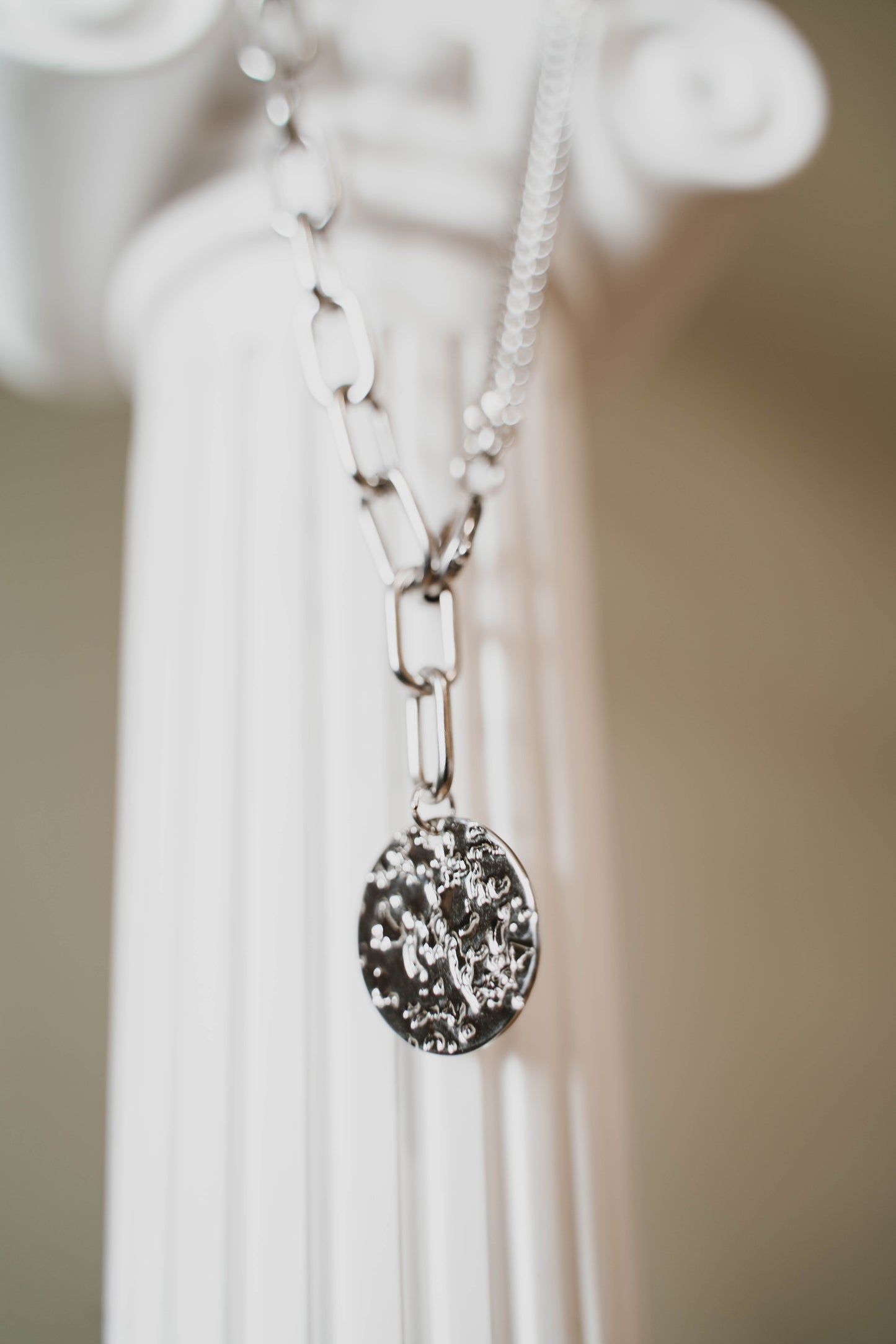 Oslo | Collier en acier inoxydable | Argenté