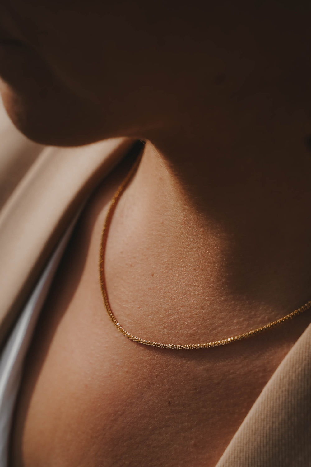 Lima | Collier en acier inoxydable | Doré