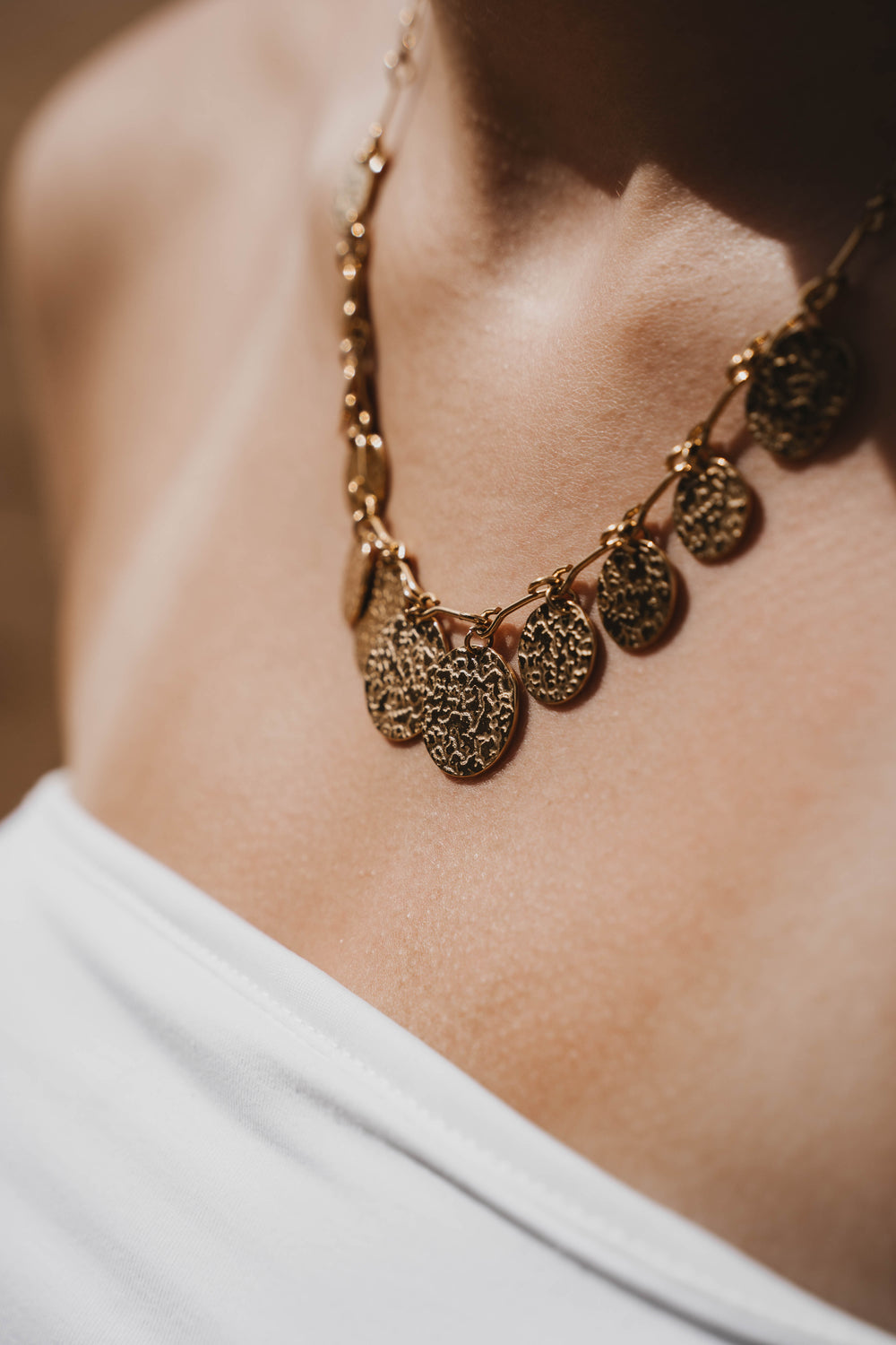 La Havane | Collier en acier inoxydable | Doré