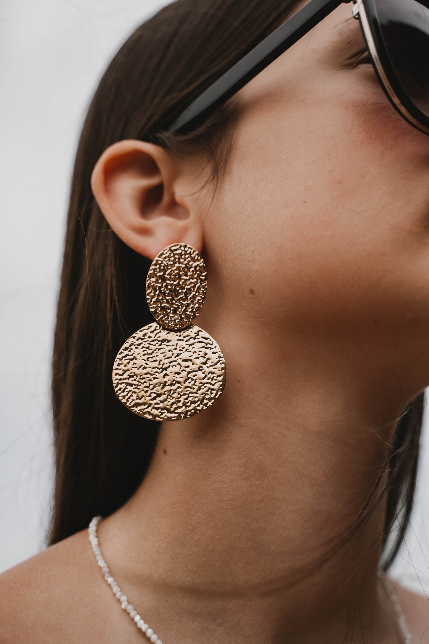 Copacabana | Boucles d'oreilles en acier inoxydable | Doré