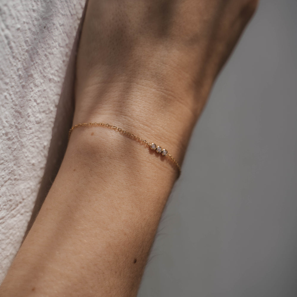 Montréal | Bracelet en acier inoxydable | Doré