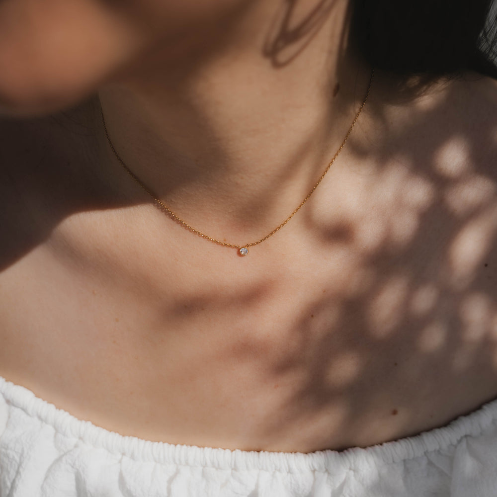 Varsovie | Collier en acier inoxydable | Doré