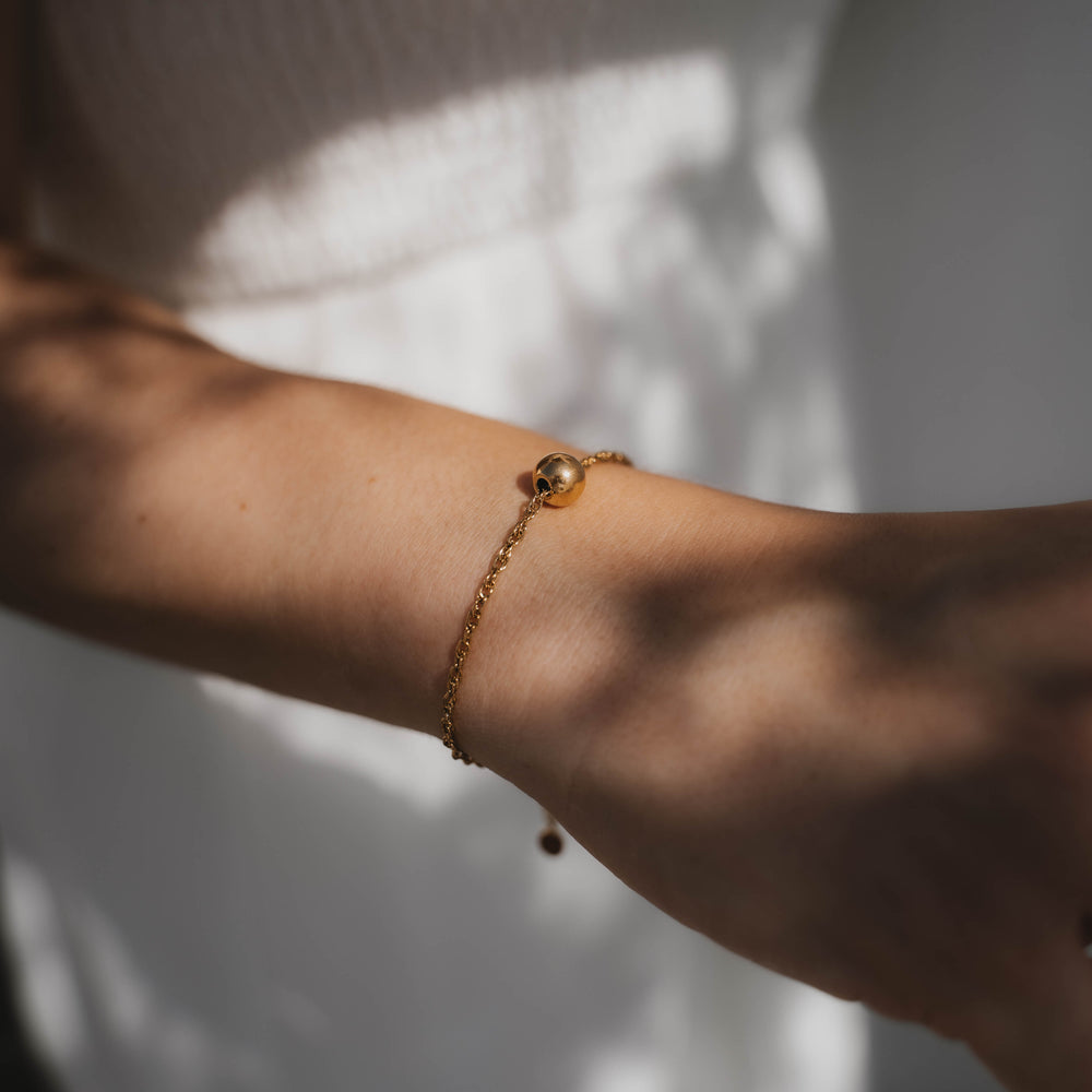 Denver | Bracelet en acier inoxydable | Doré