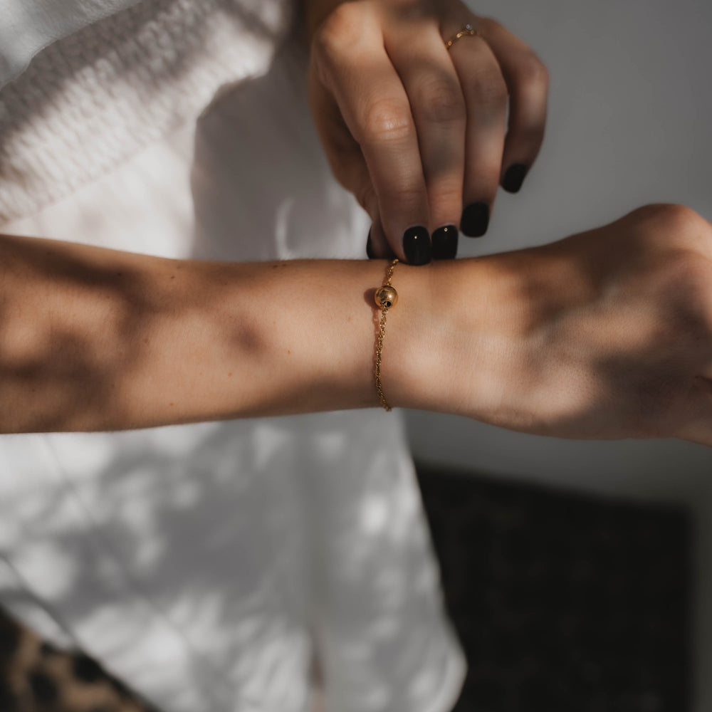 
                      
                        Denver | Bracelet en acier inoxydable | Doré
                      
                    