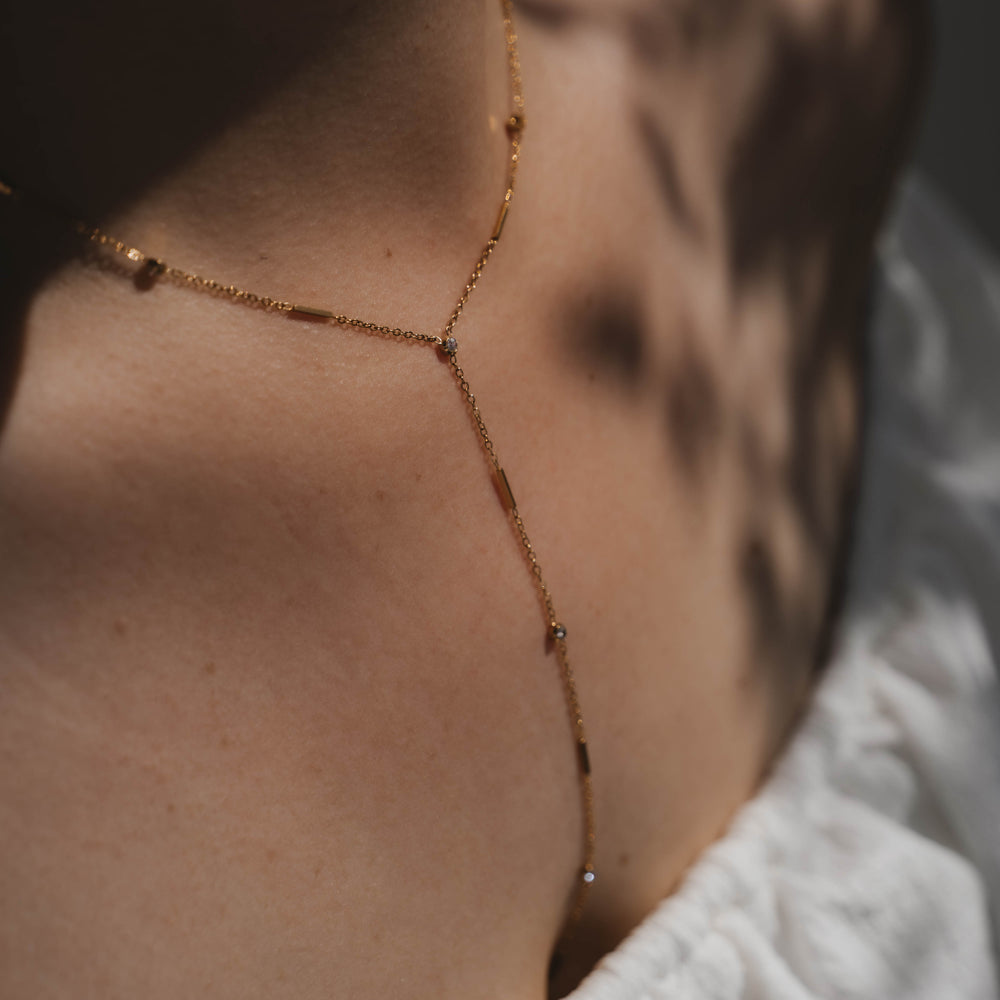 Côme | Collier en acier inoxydable | Doré