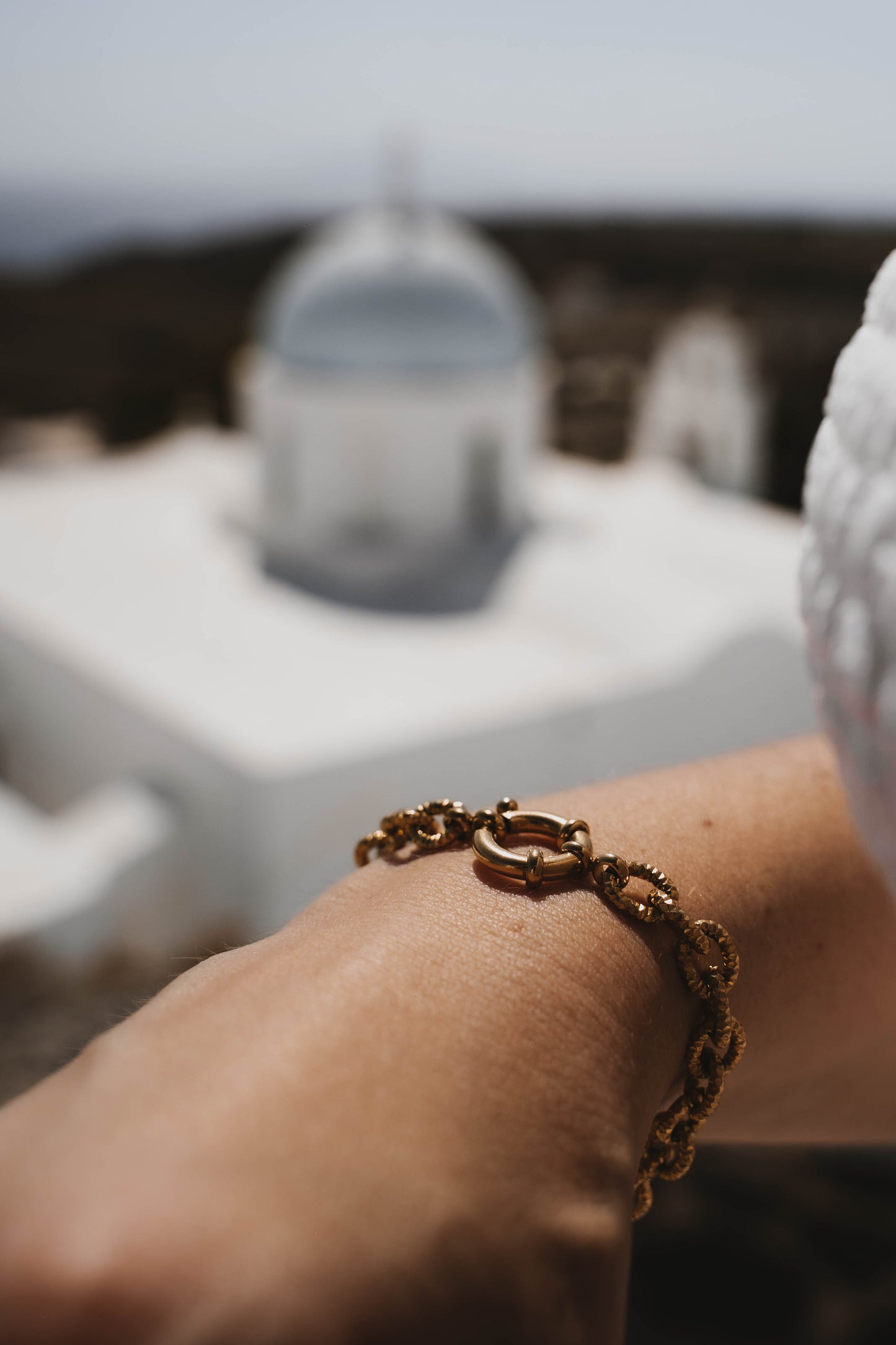 Victoria | Bracelet en acier inoxydable | Doré