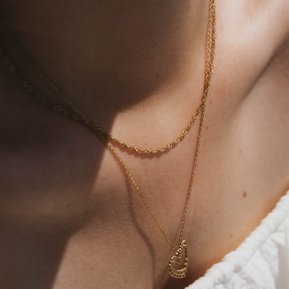 Montmartre | Collier en acier inoxydable | Doré