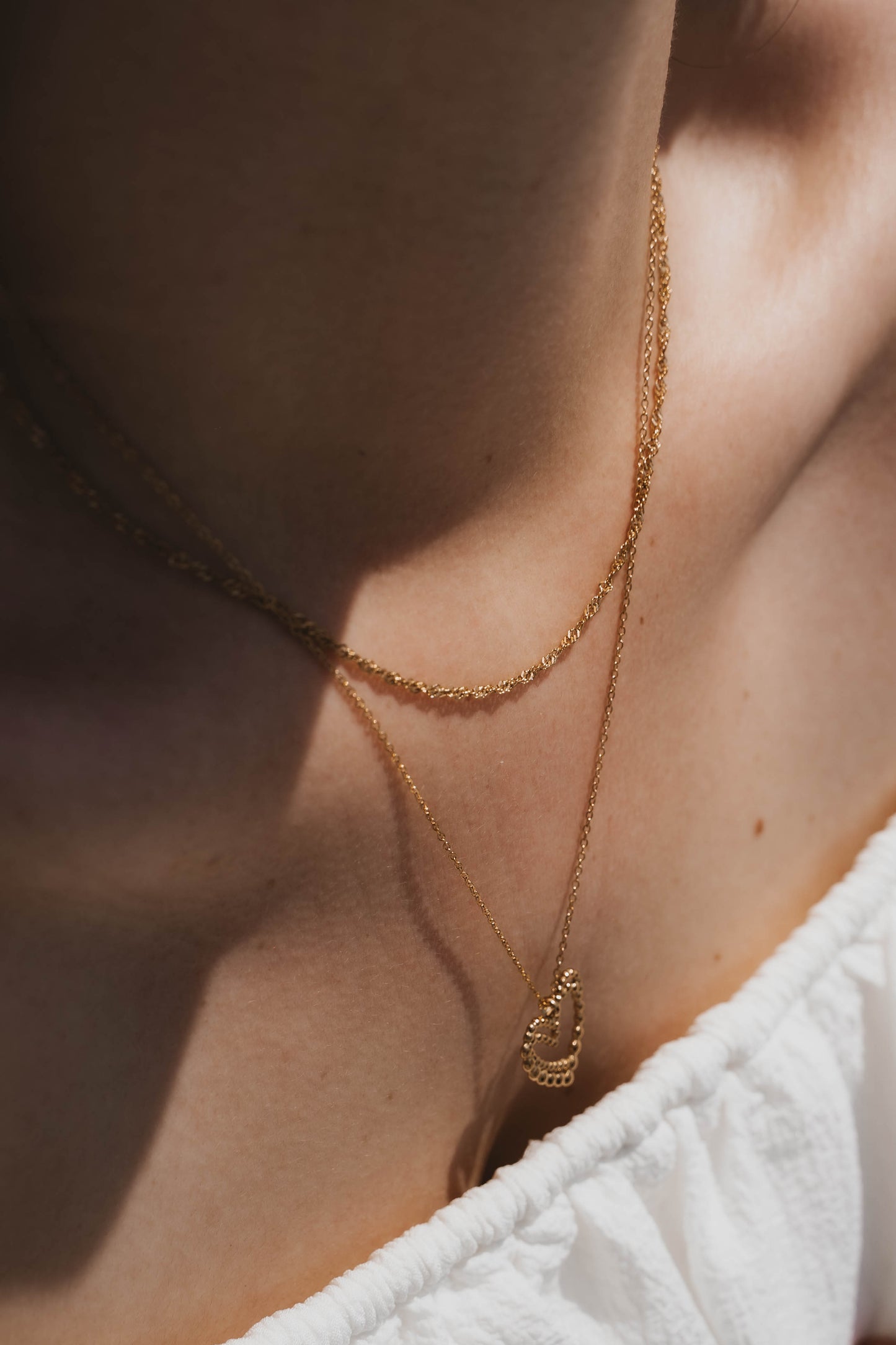 Montmartre | Collier en acier inoxydable | Doré