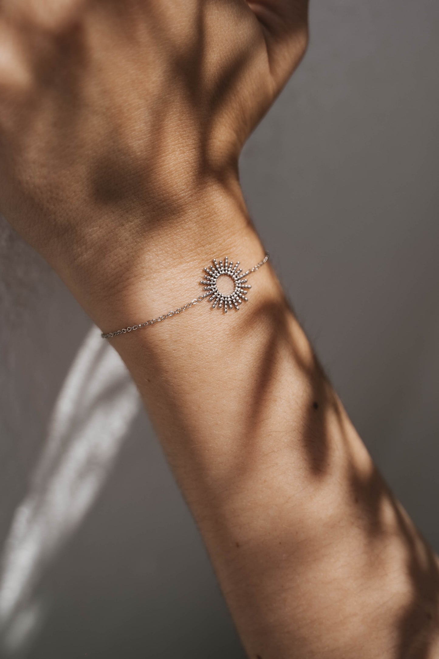 Hélios | Bracelet en acier inoxydable | Argenté