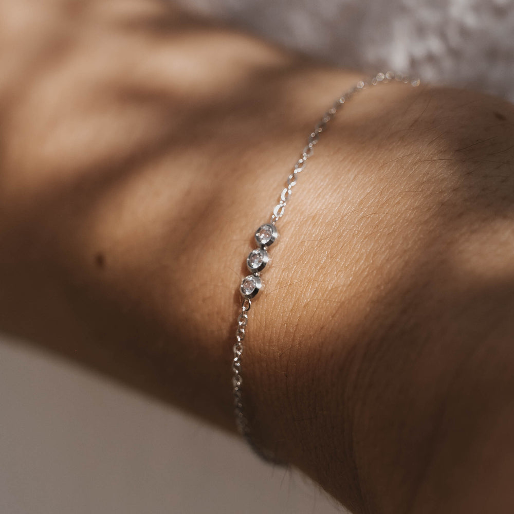 Montréal | Bracelet en acier inoxydable | Argenté