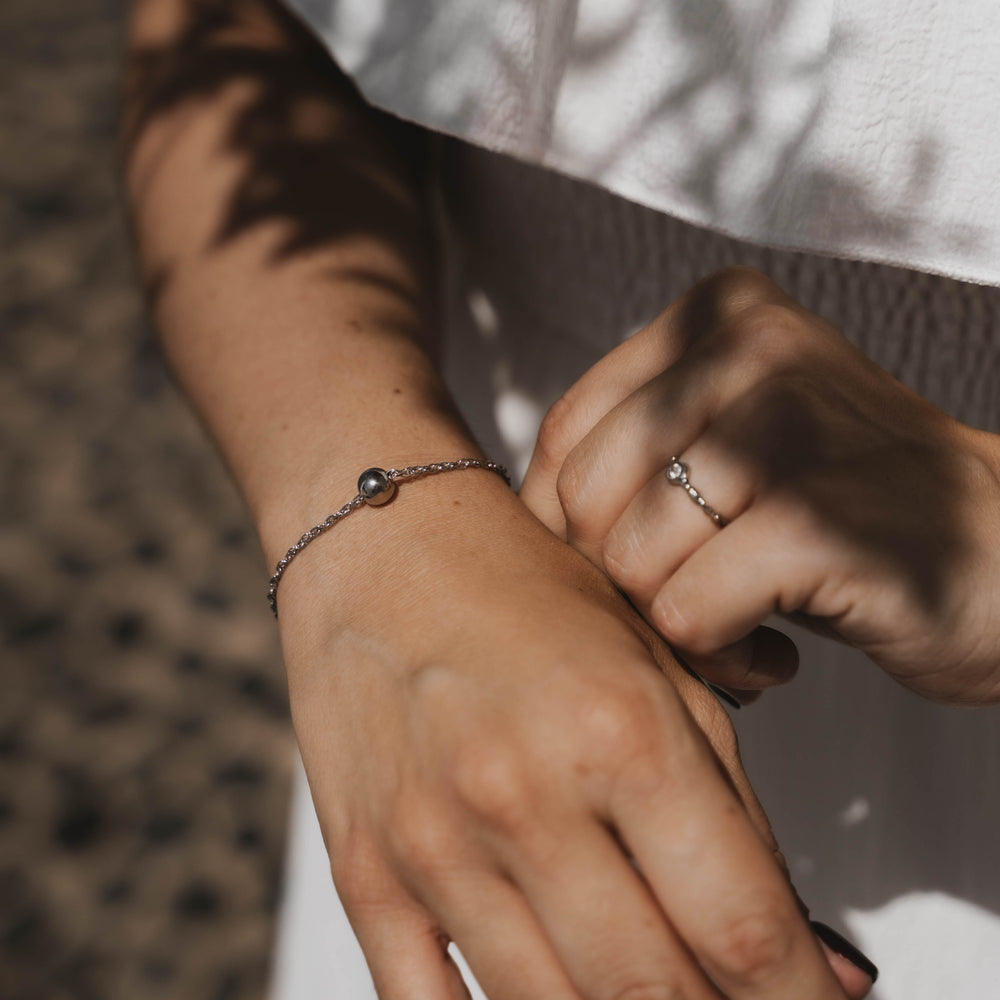 
                      
                        Denver | Bracelet en acier inoxydable | Argenté
                      
                    