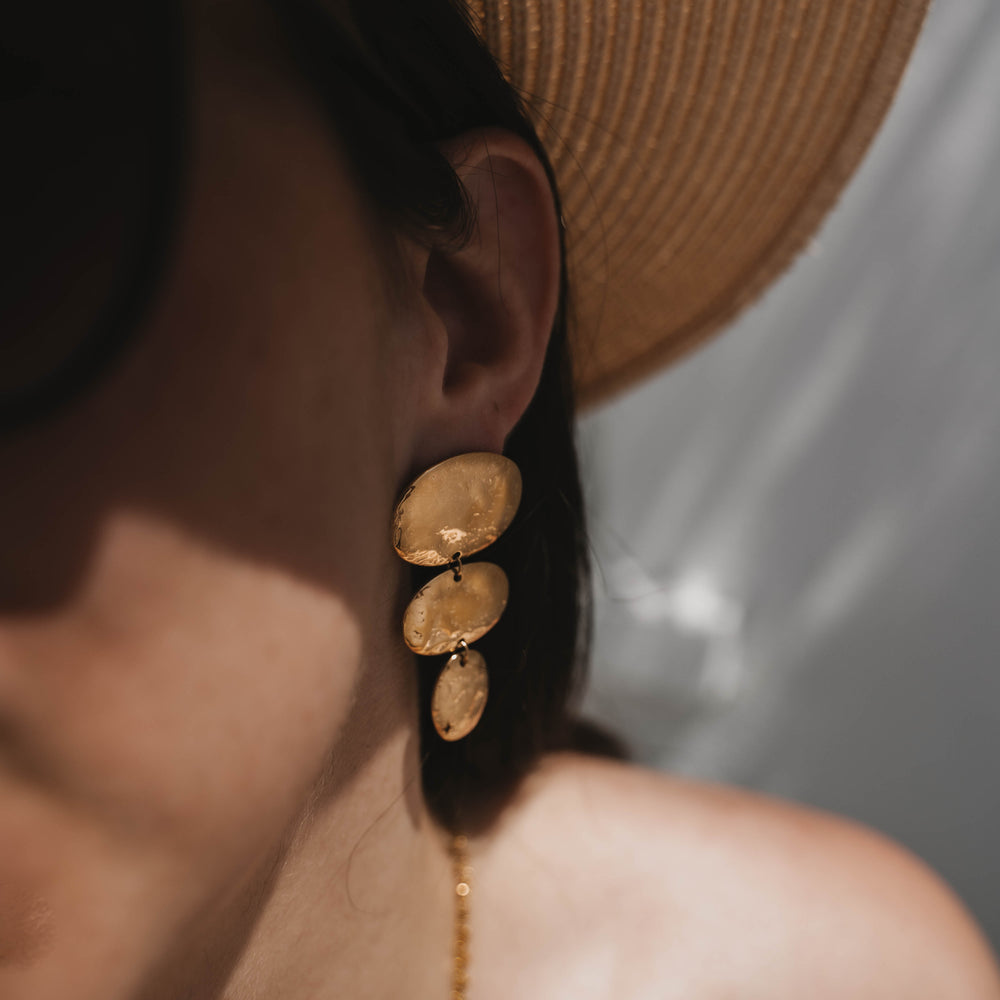 
                      
                        Malé | Boucles d'oreilles en acier inoxydable | Doré
                      
                    