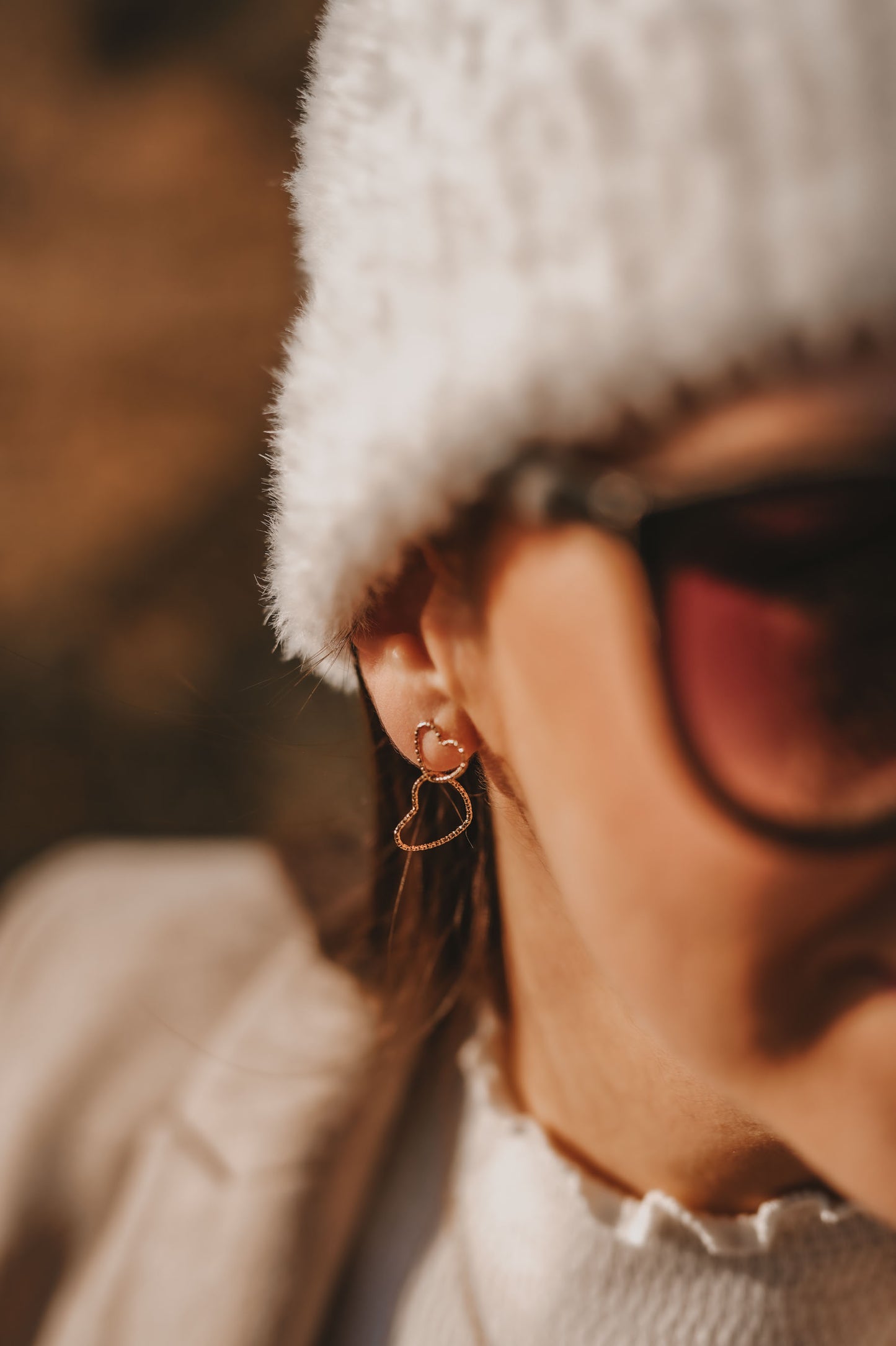 Boucles d'oreilles en acier inoxydable - Murano