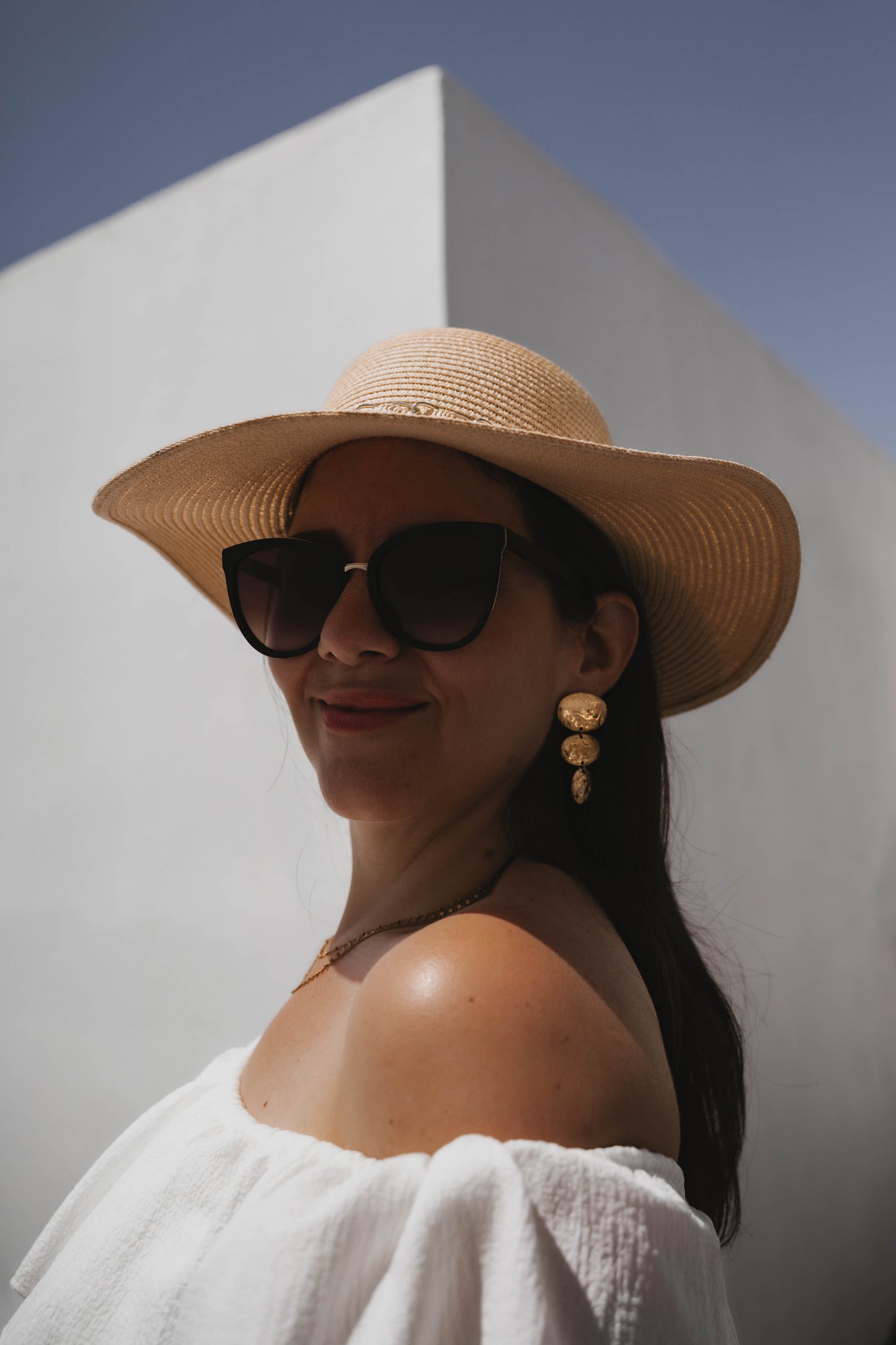 Malé | Boucles d'oreilles en acier inoxydable | Doré