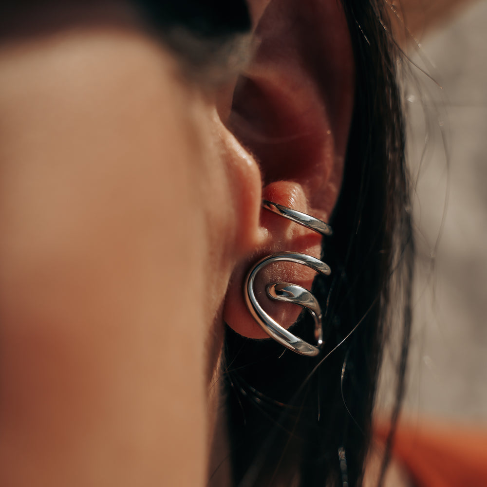 
                      
                        Nottingham | Boucles d'oreilles / puces en acier inoxydable | Argenté
                      
                    