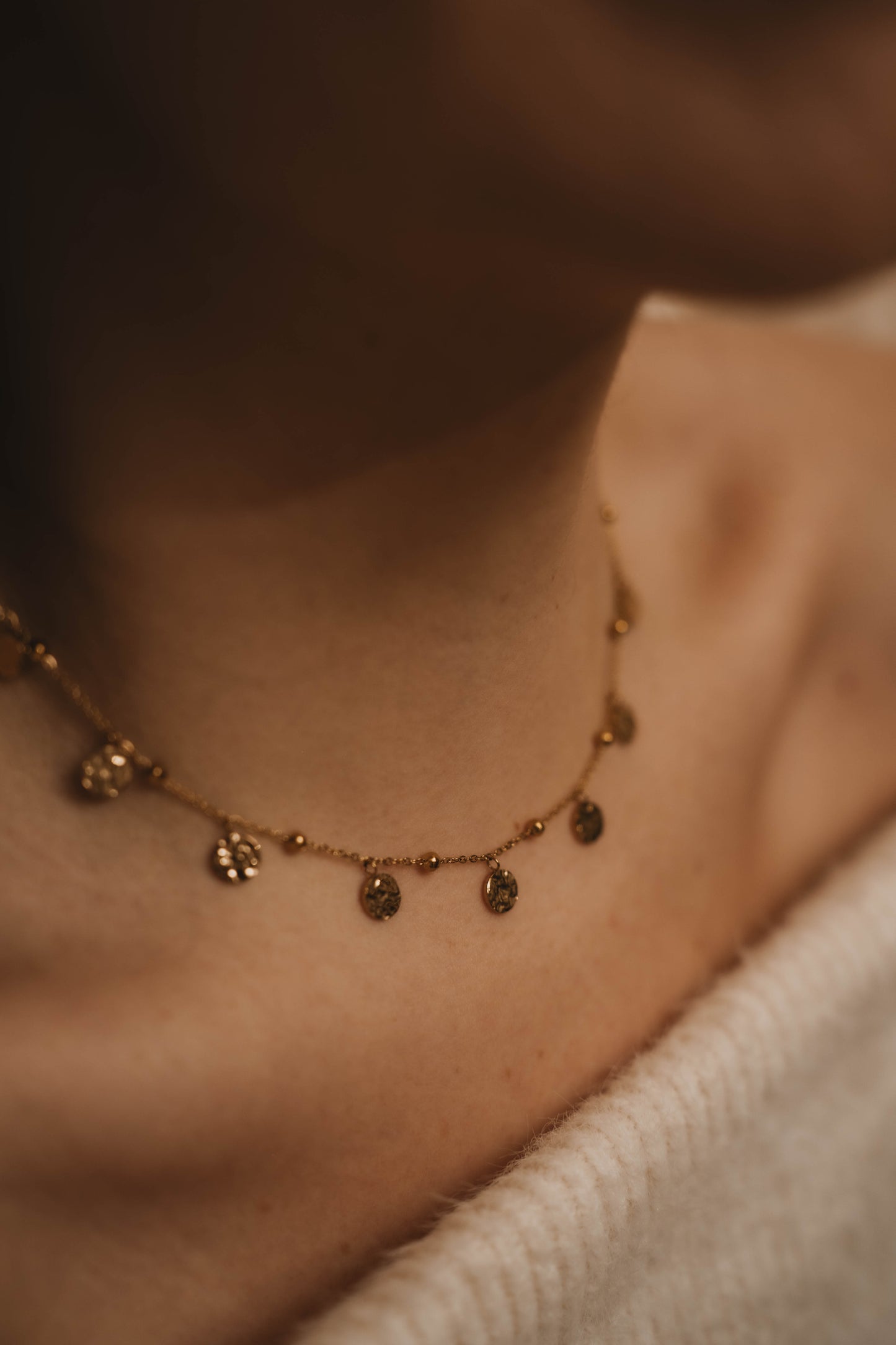 Toronto | Collier en acier inoxydable | Doré