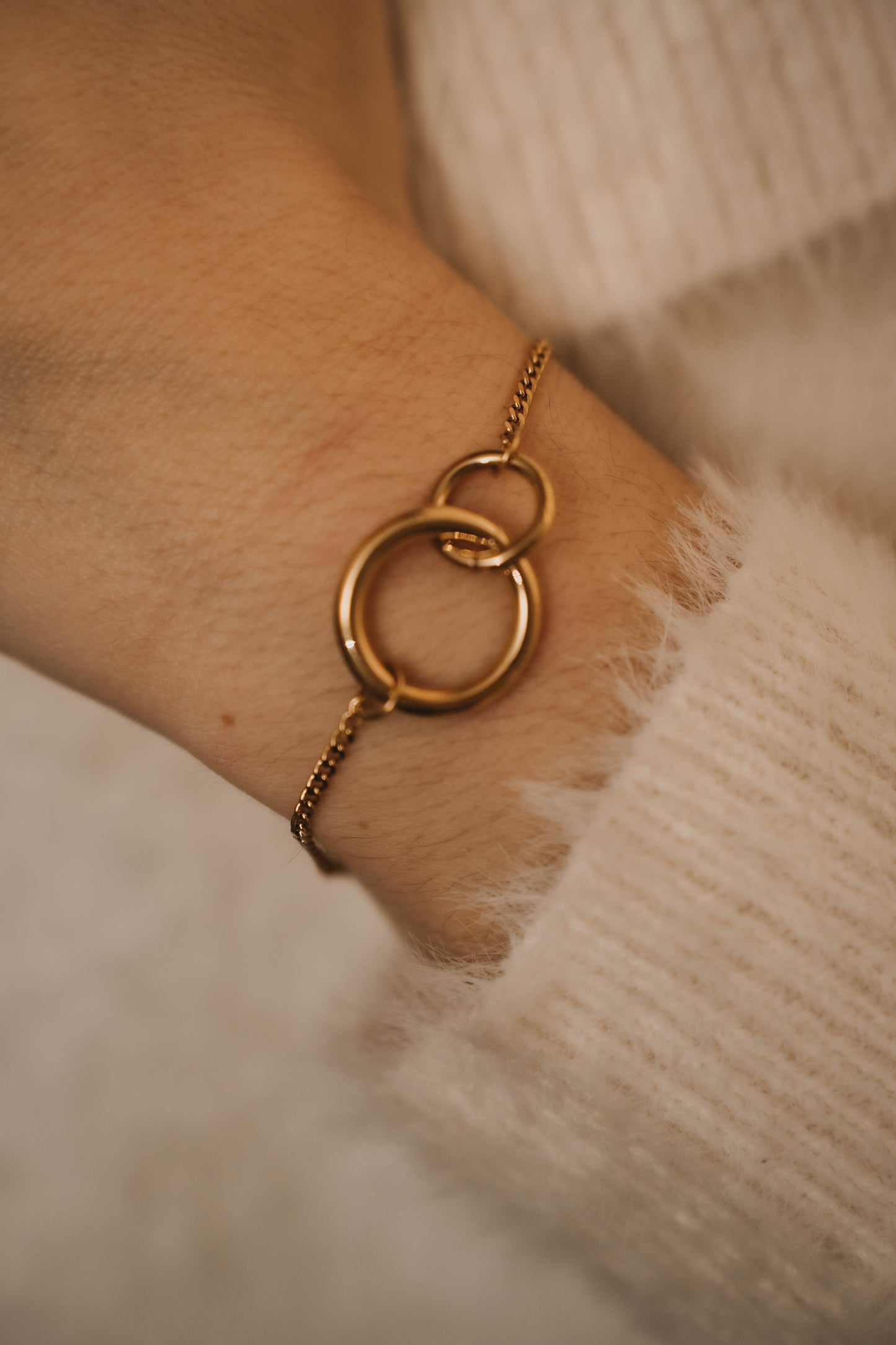 Liverpool | Bracelet en acier inoxydable | Doré