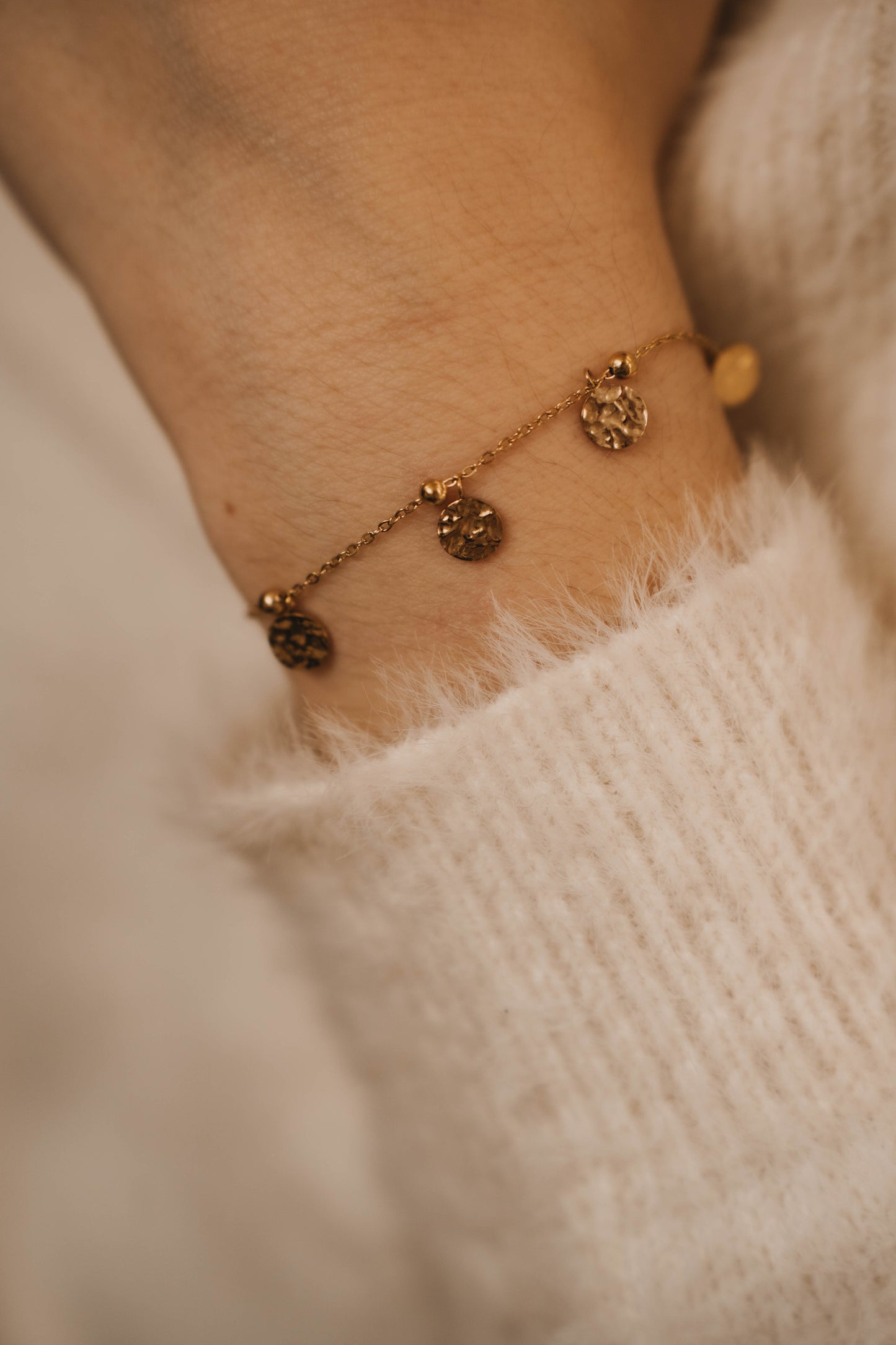 Toronto | Bracelet en acier inoxydable | Doré