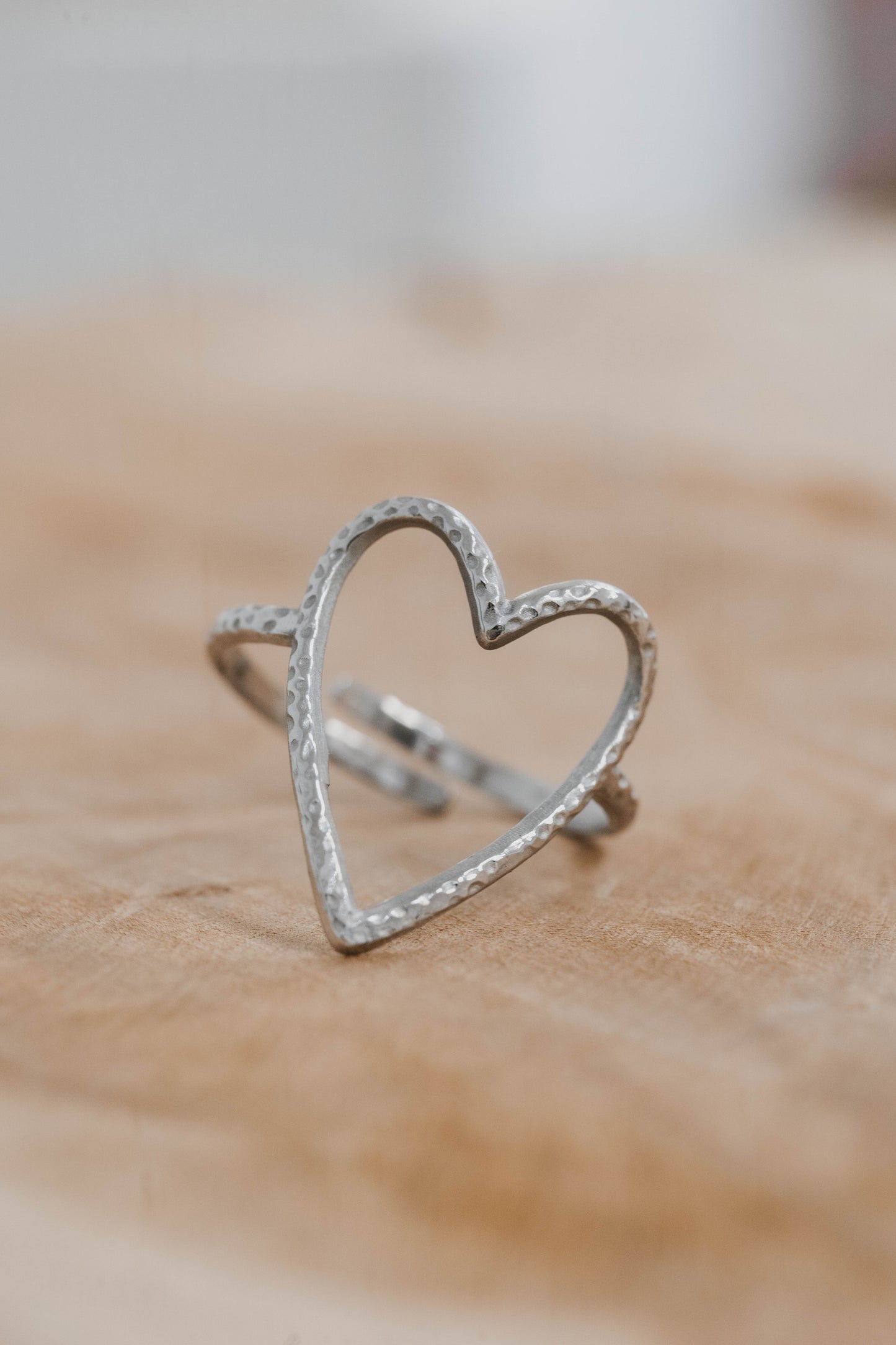 Londres | Bague en acier inoxydable| Argenté