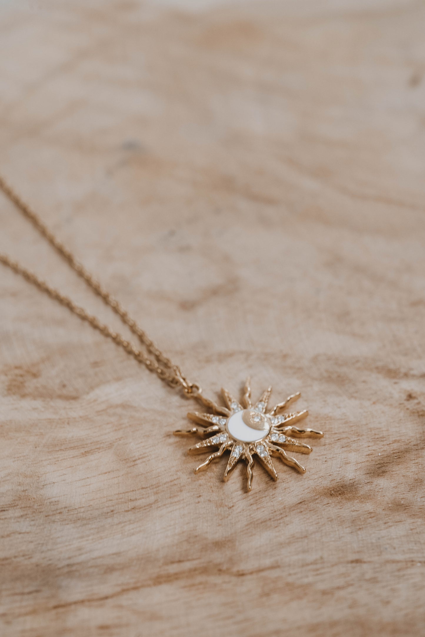 Bruxelles | Collier en acier inoxydable | Doré