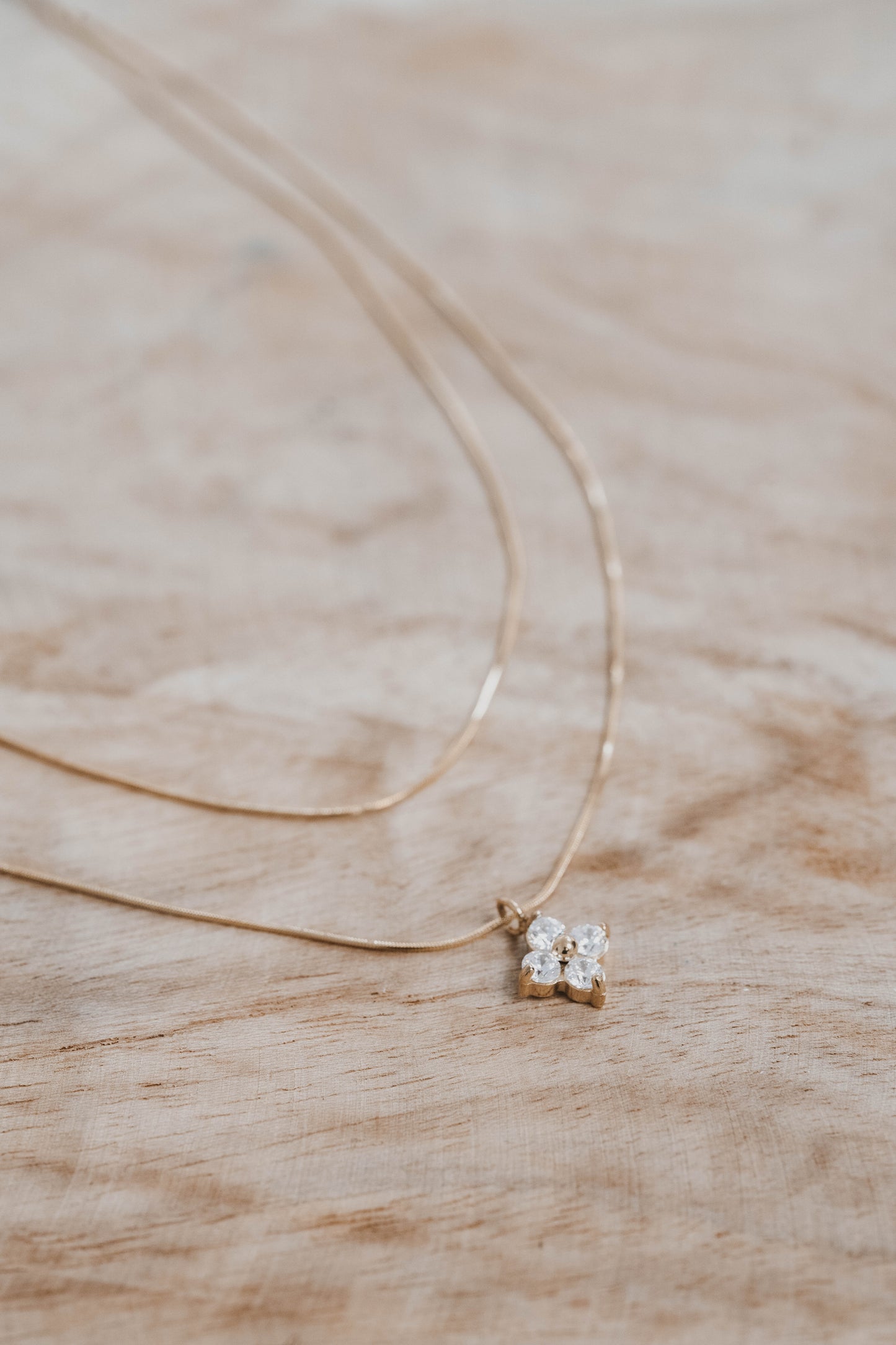 Amsterdam | Collier en acier inoxydable | Doré