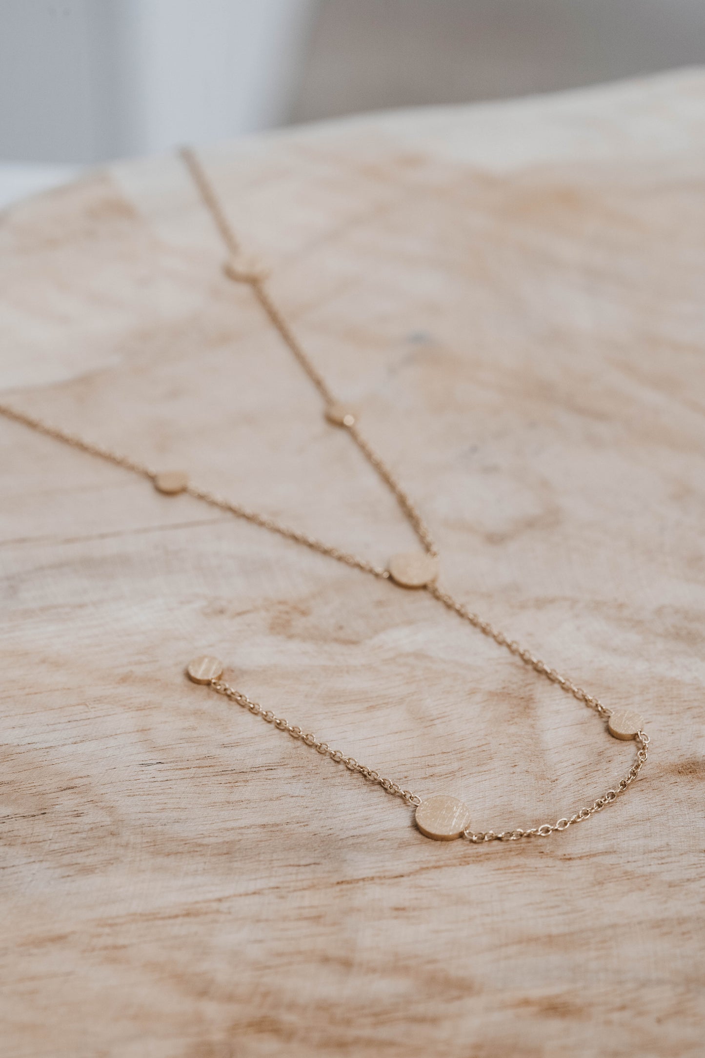 Bruges | Collier en acier inoxydable | Doré