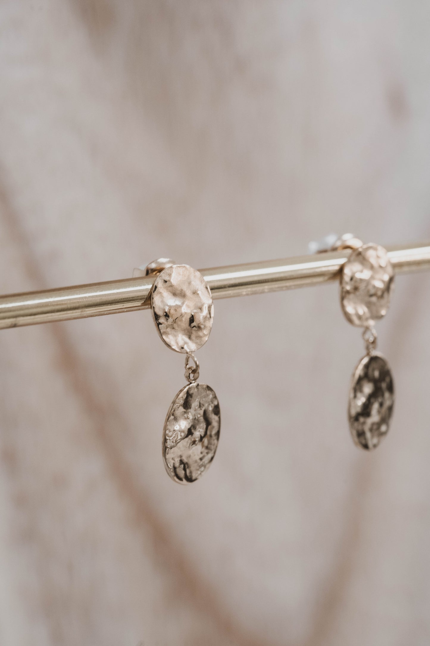 Lisbonne | Boucles d'oreilles en acier inoxydable | Doré