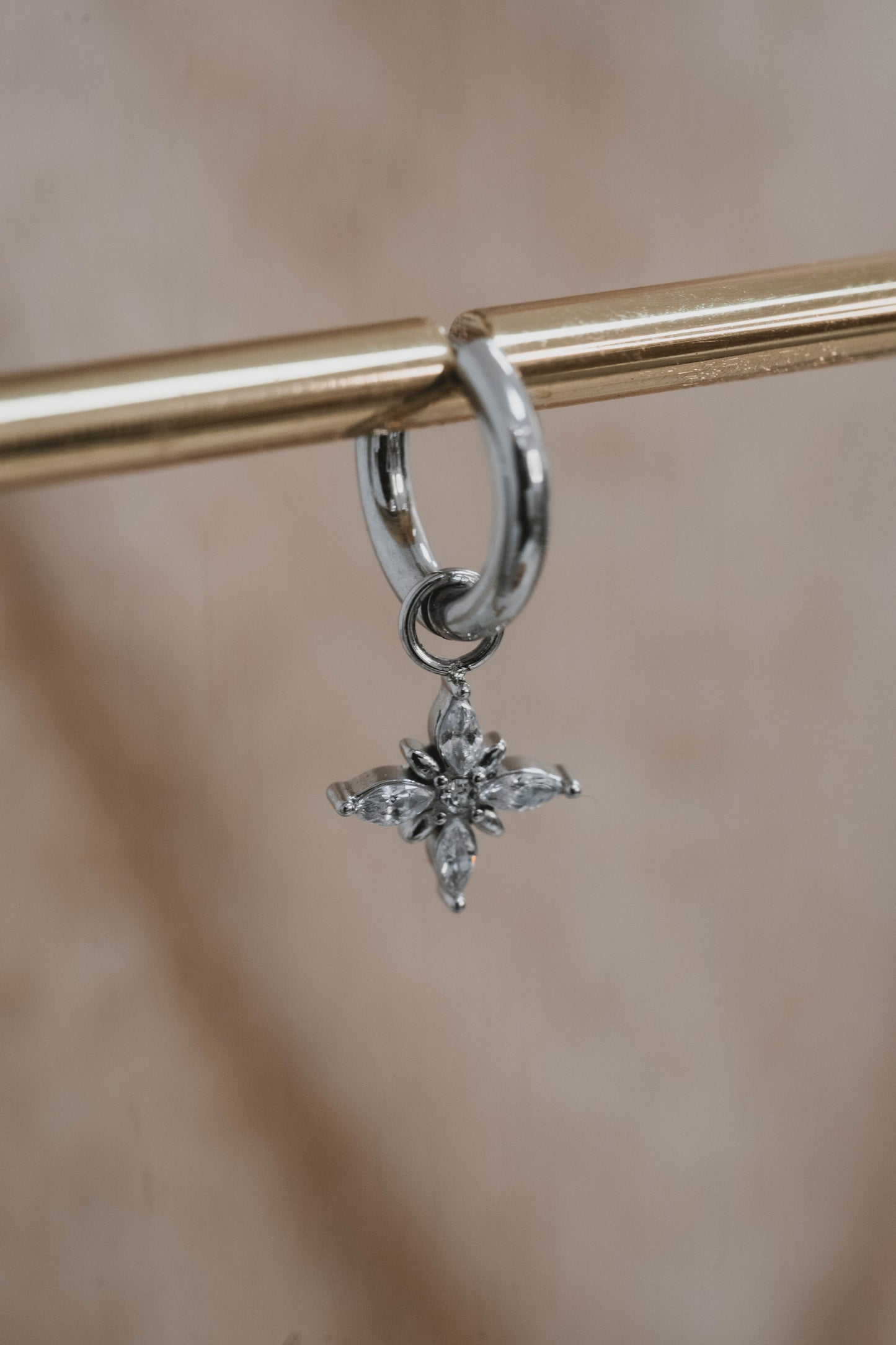 Amsterdam | Boucles d'oreilles en acier inoxydable | Argenté