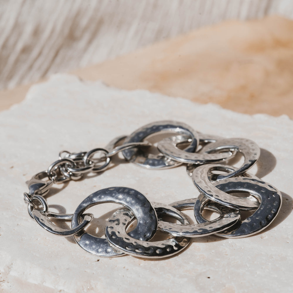 
                      
                        Caracas | Bracelet en acier inoxydable | Argenté
                      
                    