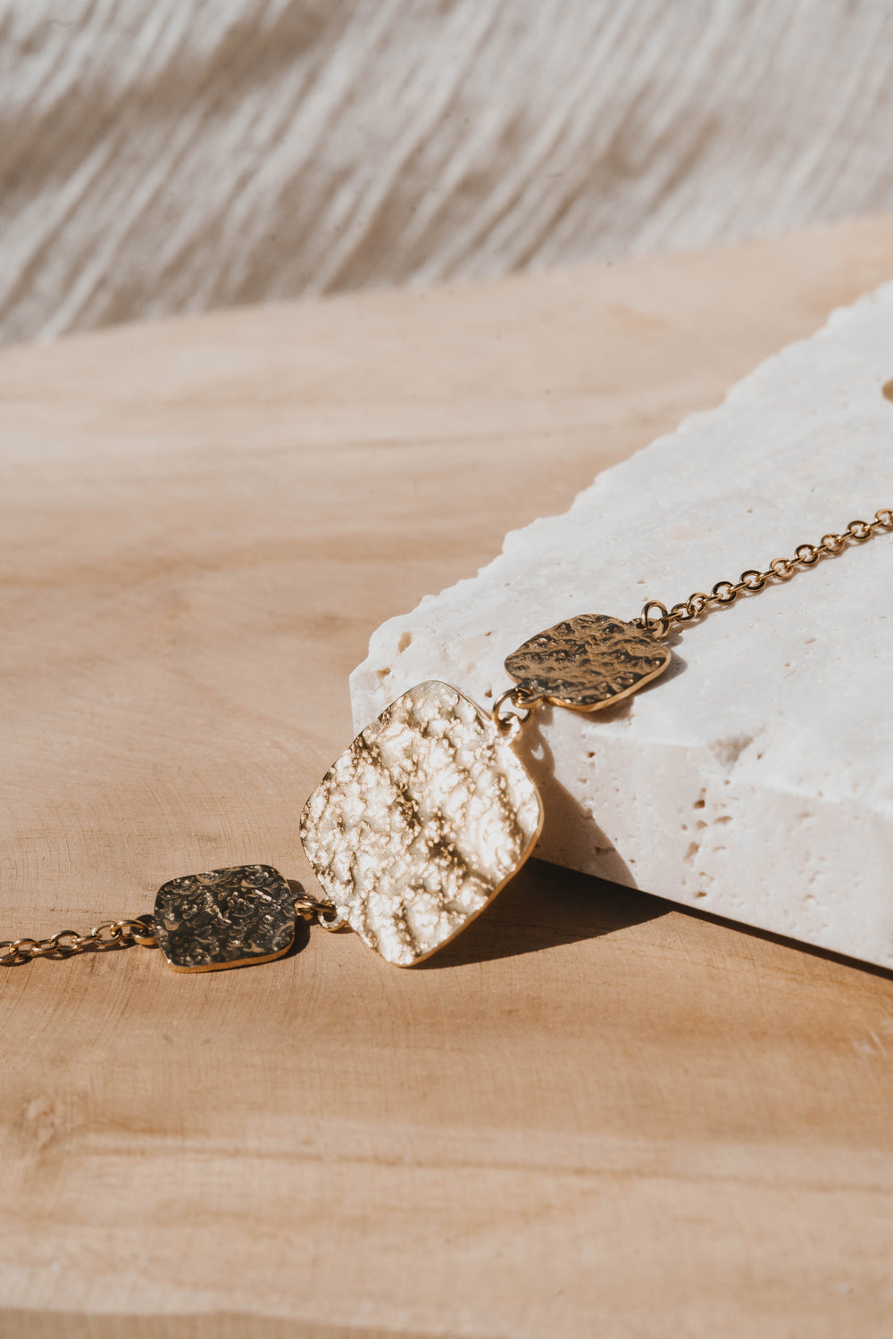 Aveiro | Bracelet en acier inoxydable | Doré