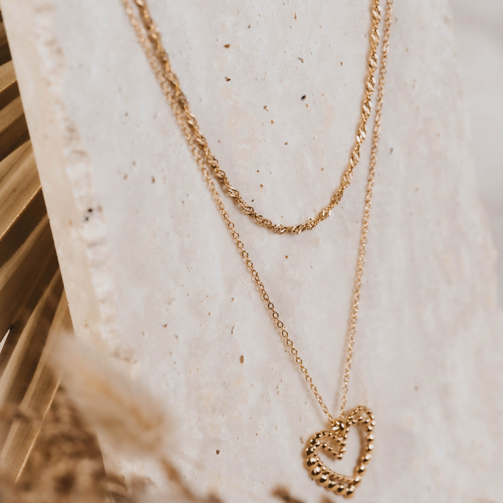 Montmartre | Collier en acier inoxydable | Doré