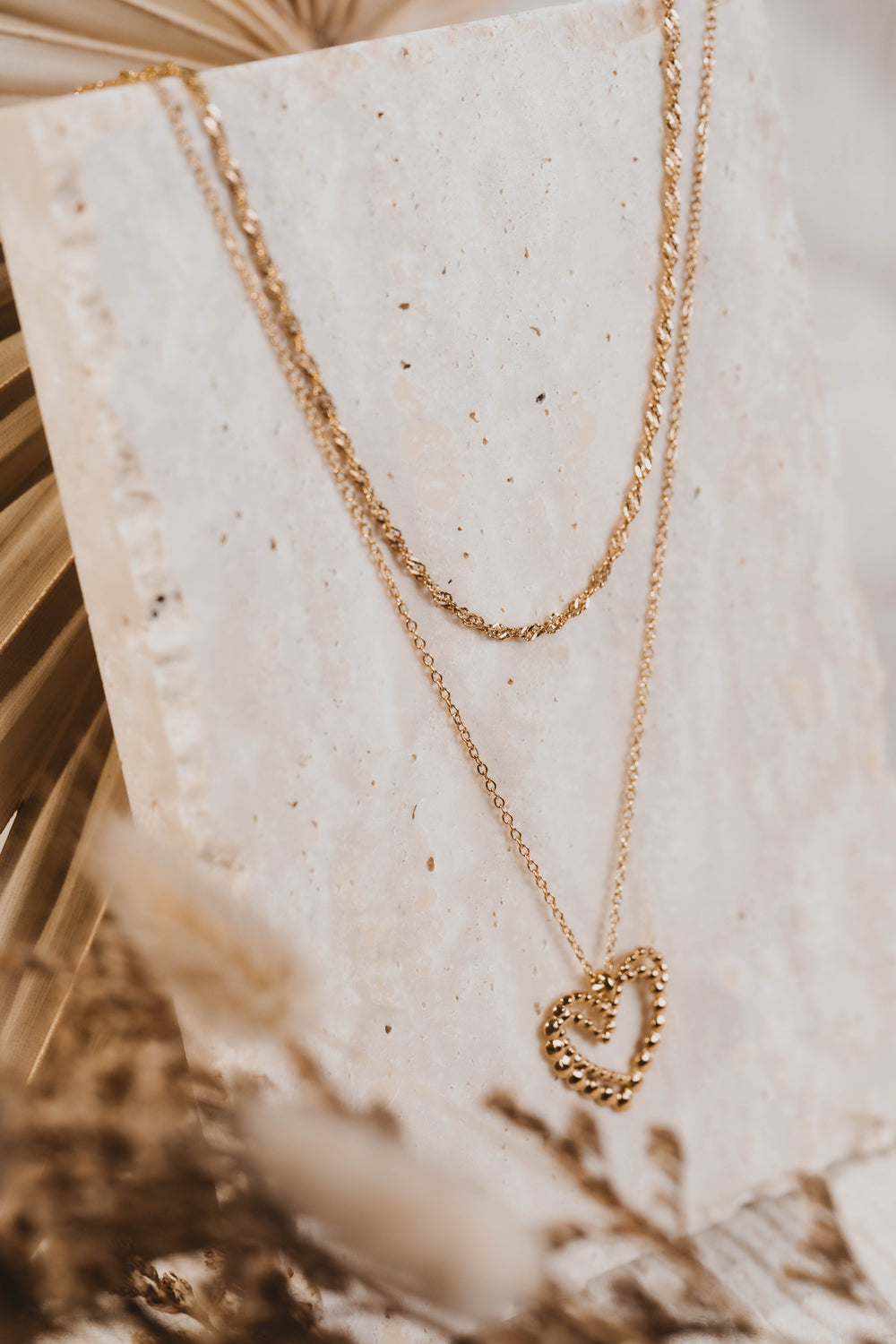 Montmartre | Collier en acier inoxydable | Doré