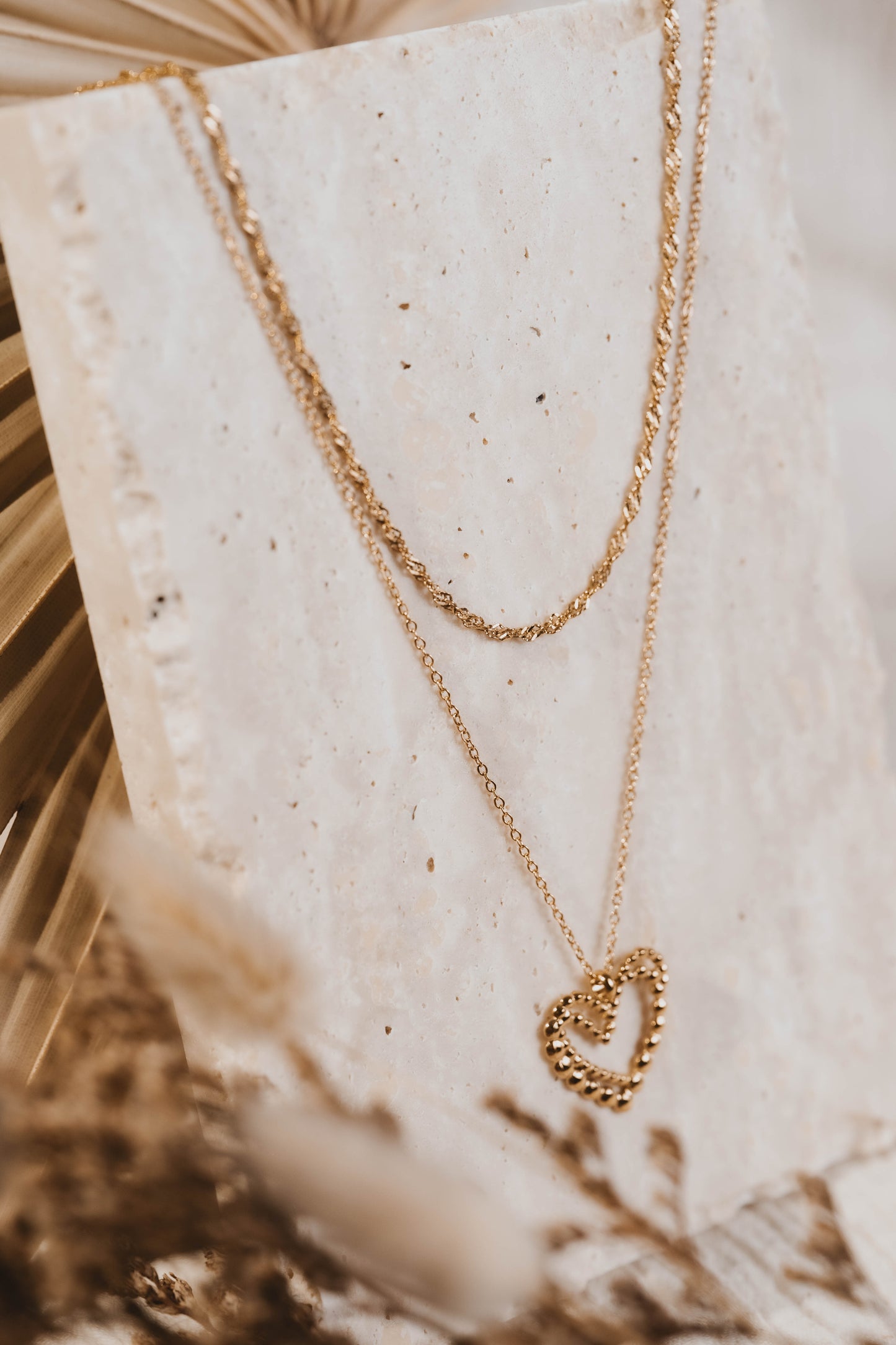 Montmartre | Collier en acier inoxydable | Doré