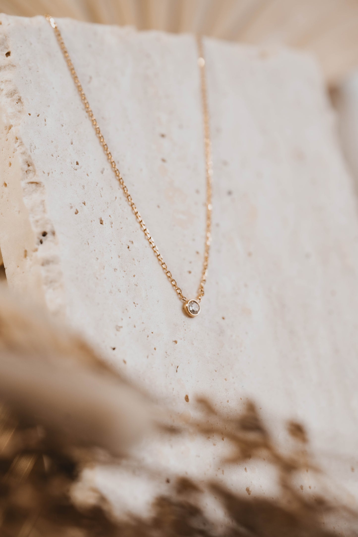 Varsovie | Collier en acier inoxydable | Doré