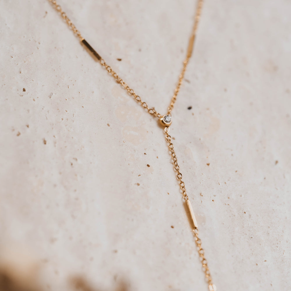 Côme | Collier en acier inoxydable | Doré
