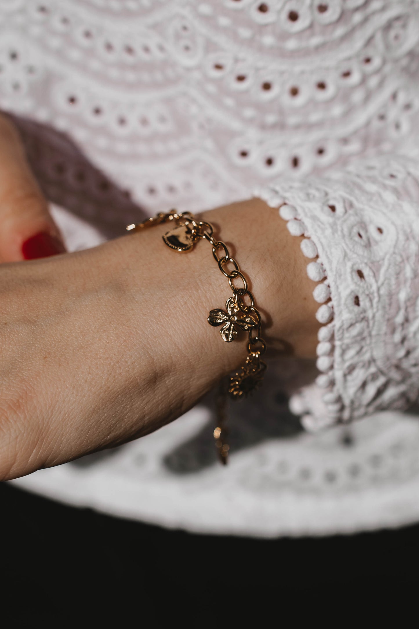 San Sebastian | Bracelet en acier inoxydable | Doré