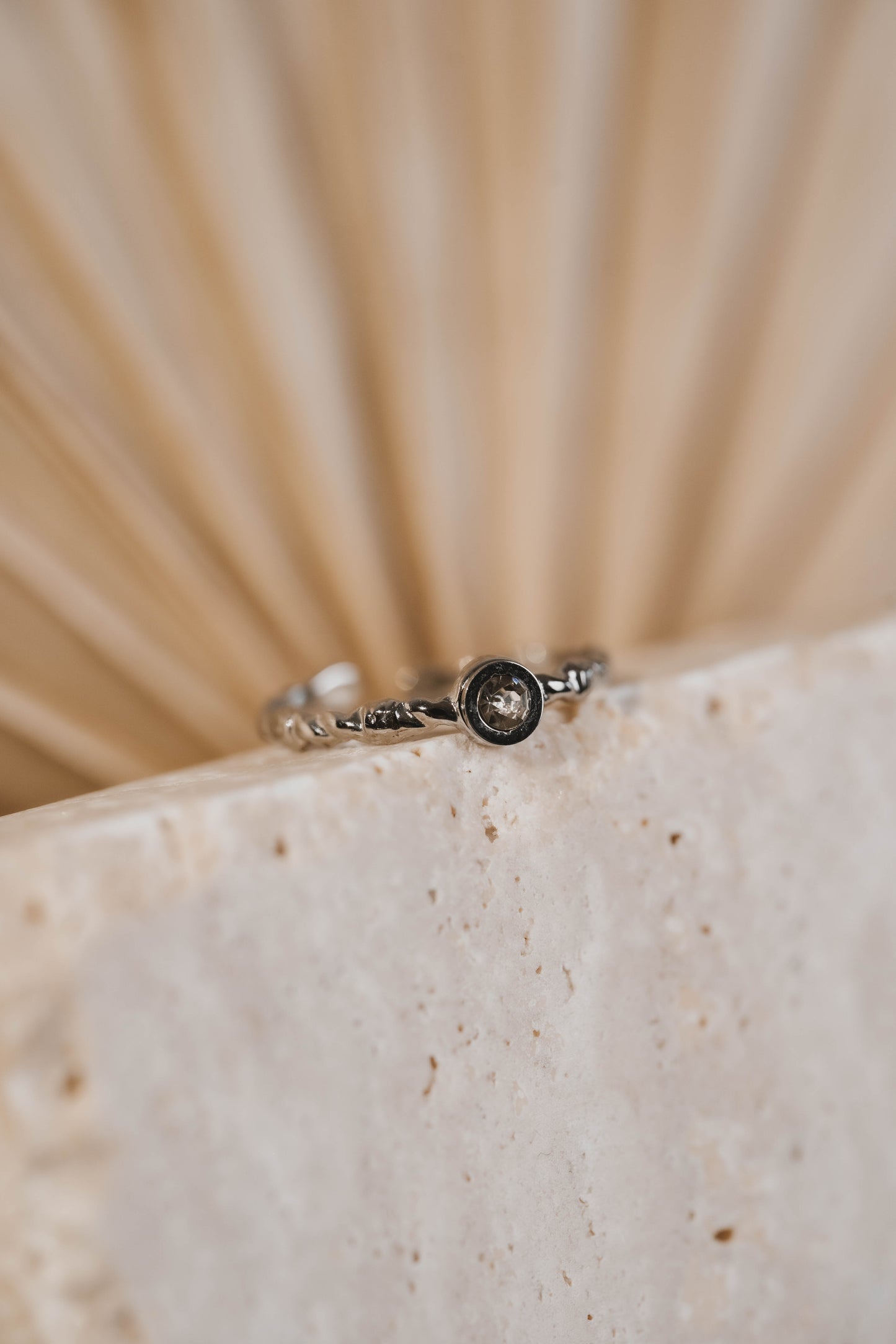 Varsovie | Bague en acier inoxydable | Argenté