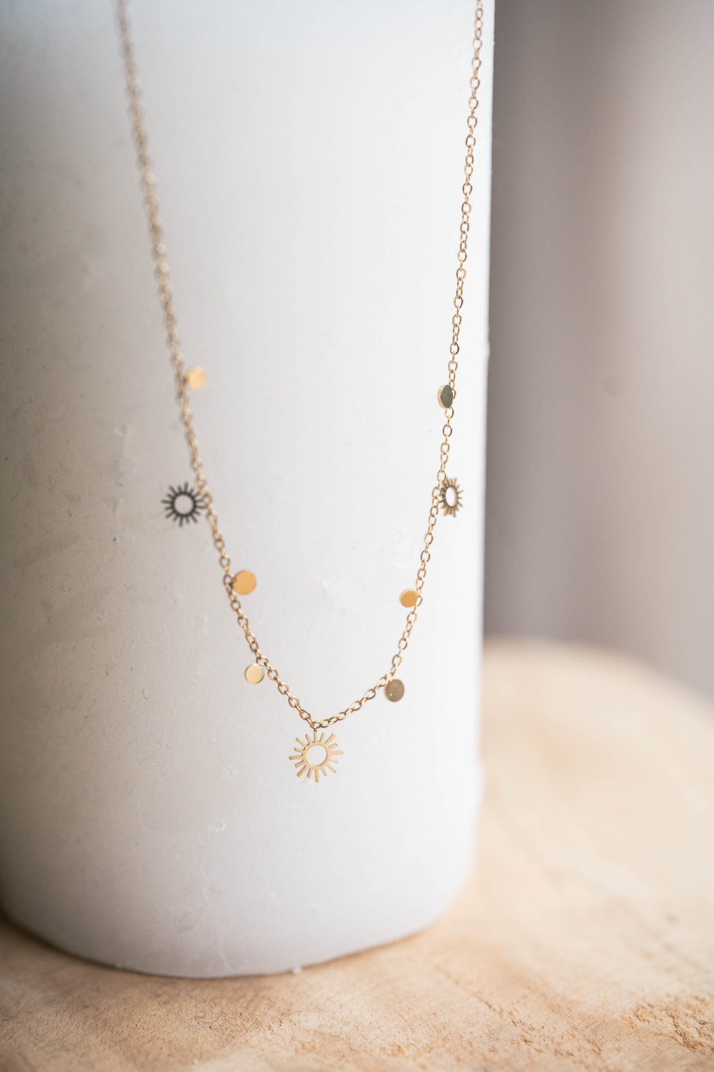 Fuerteventura | Collier en acier inoxydable | Doré