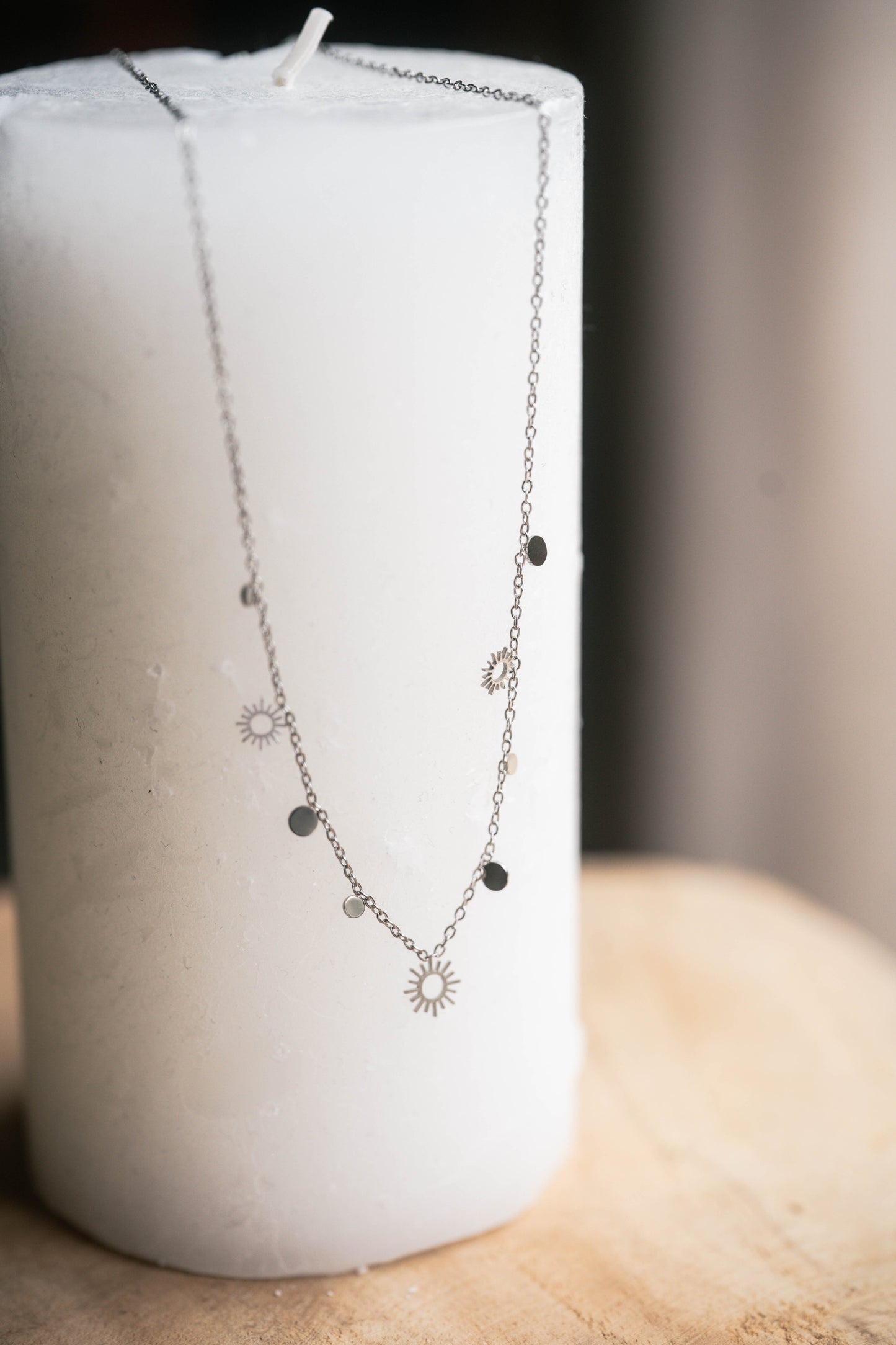 Fuerteventura | Collier en acier inoxydable | Argenté