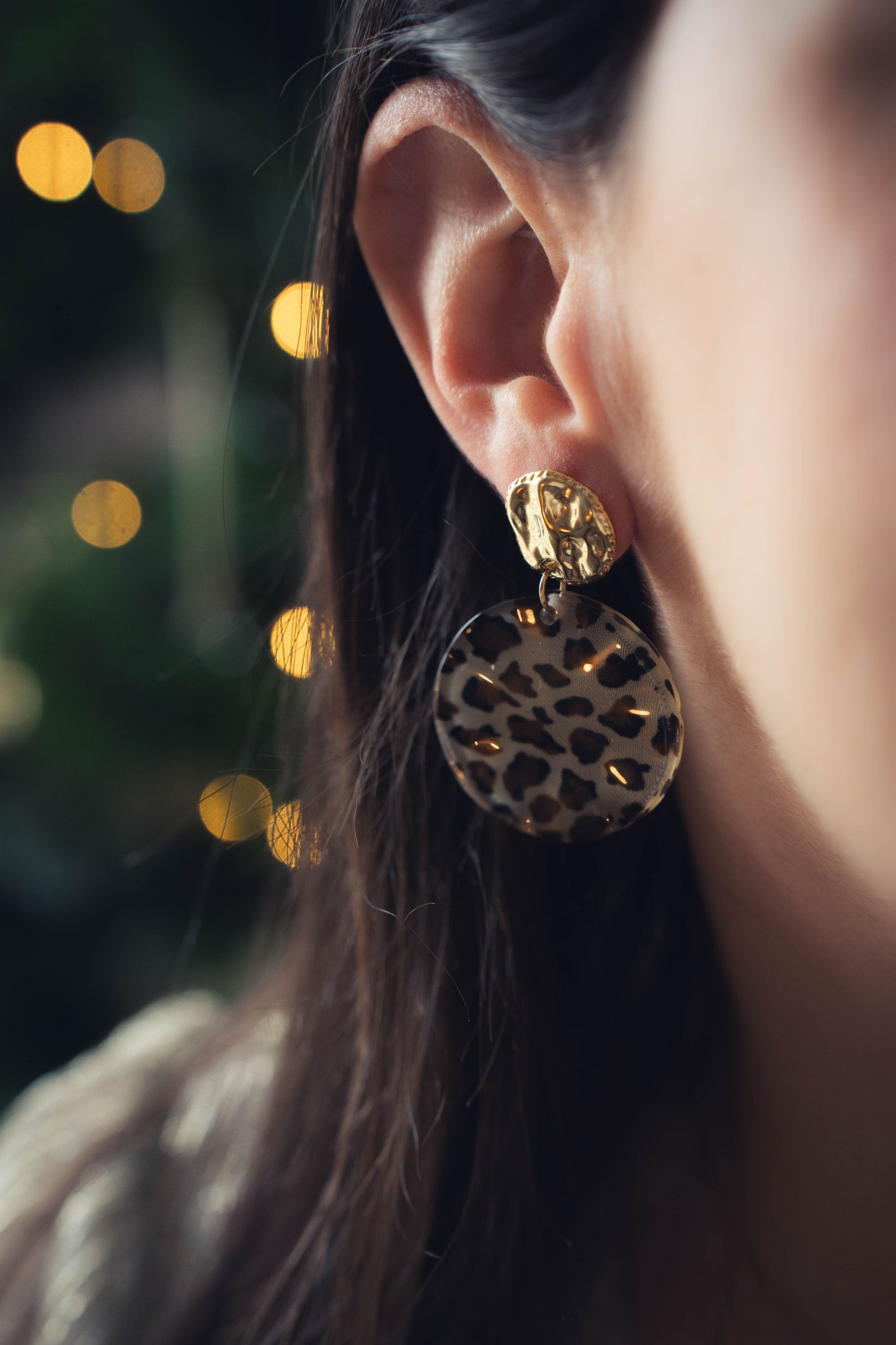 Phoenix | Boucles d'oreilles en acier inoxydable | Doré